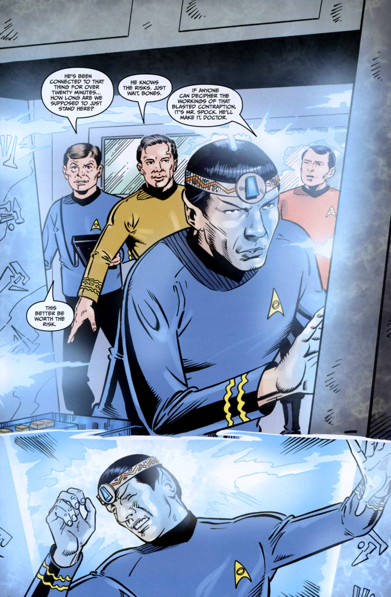 Read online Star Trek Year Four: The Enterprise Experiment comic -  Issue #5 - 5