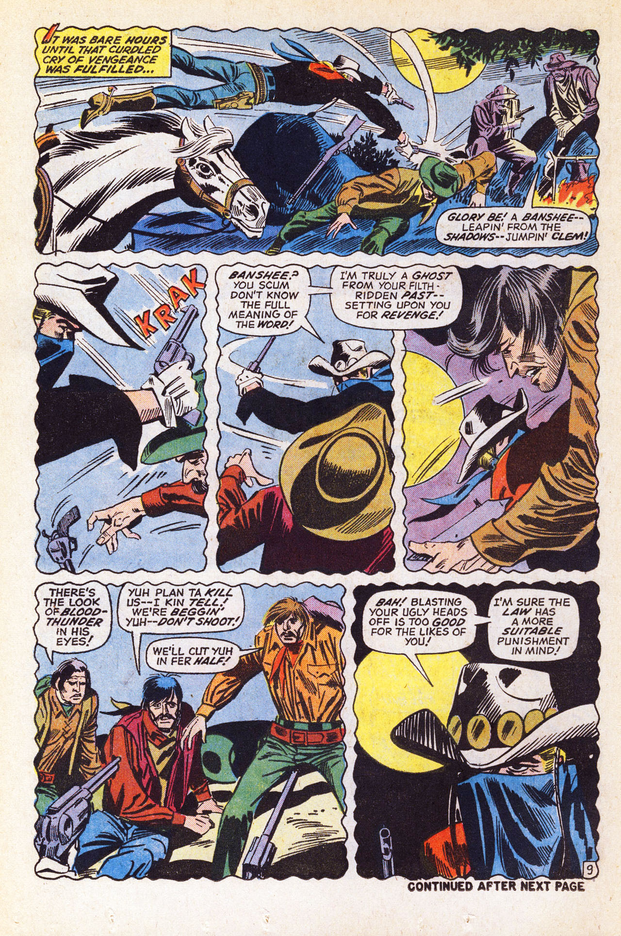 Read online The Outlaw Kid (1970) comic -  Issue #10 - 14