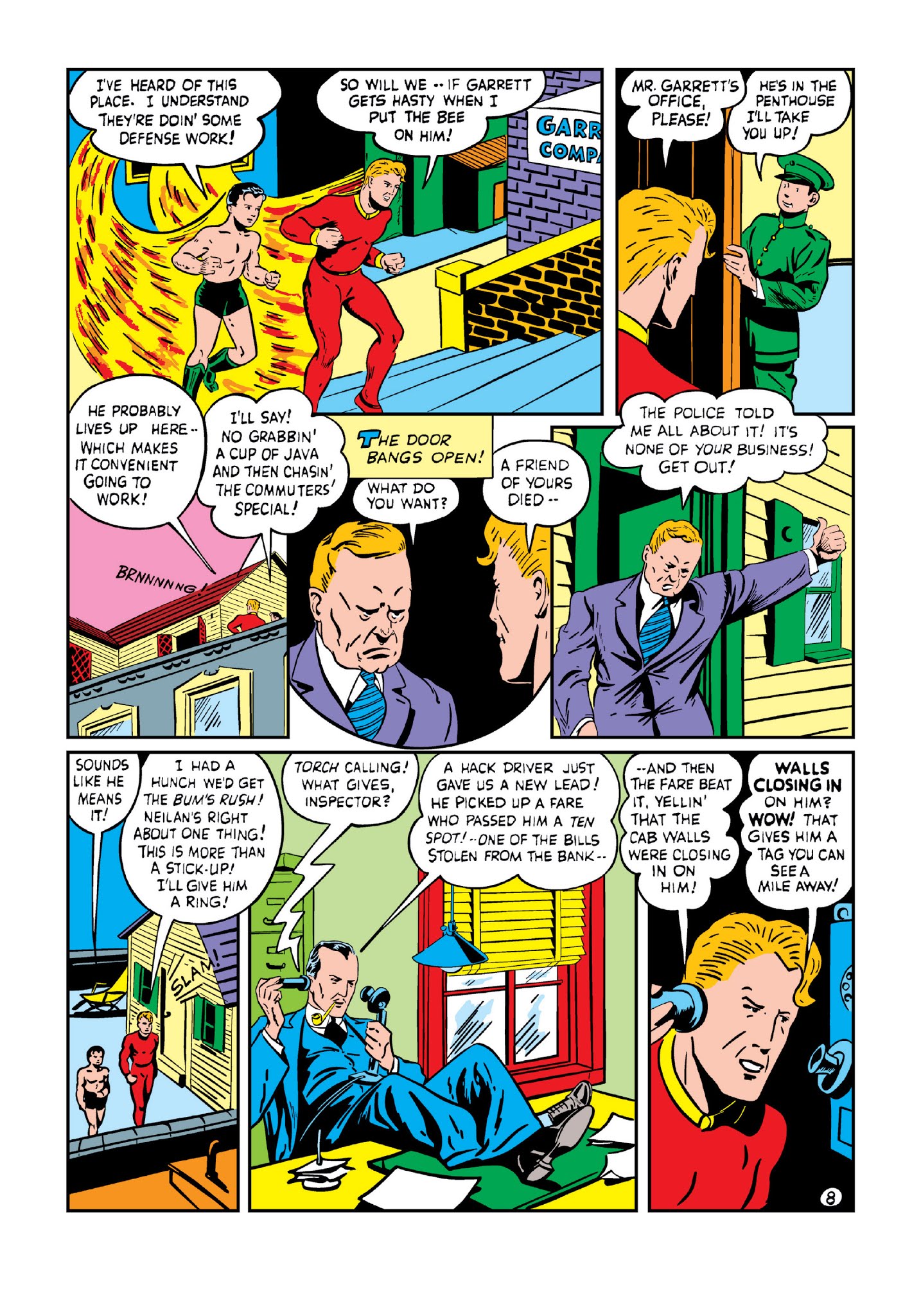 Read online Marvel Masterworks: Golden Age Human Torch comic -  Issue # TPB 3 (Part 1) - 61