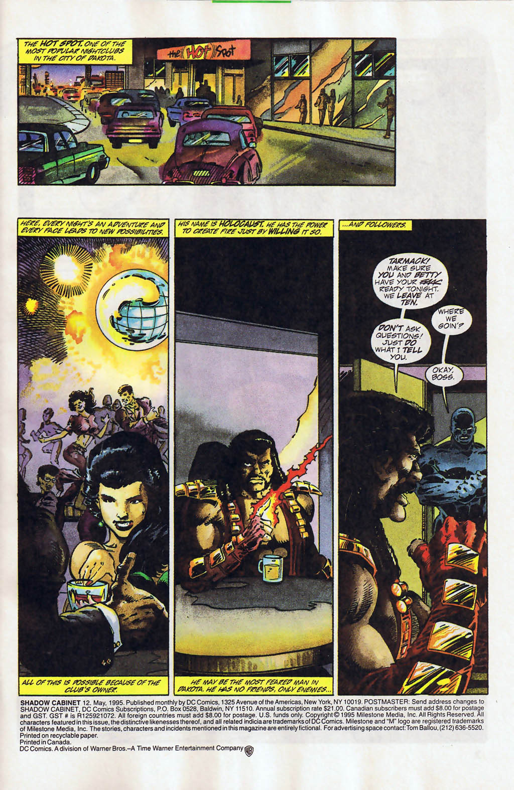 Read online Shadow Cabinet comic -  Issue #12 - 2