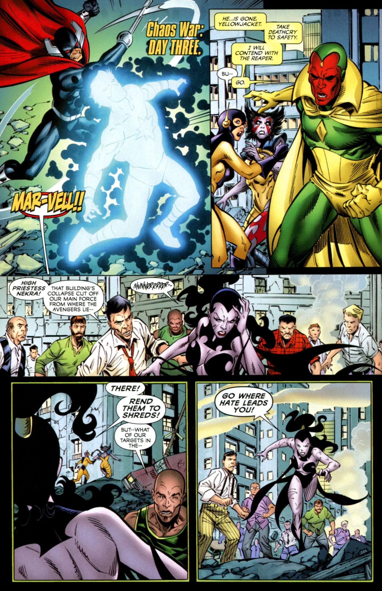 Read online Chaos War: Dead Avengers comic -  Issue #3 - 3