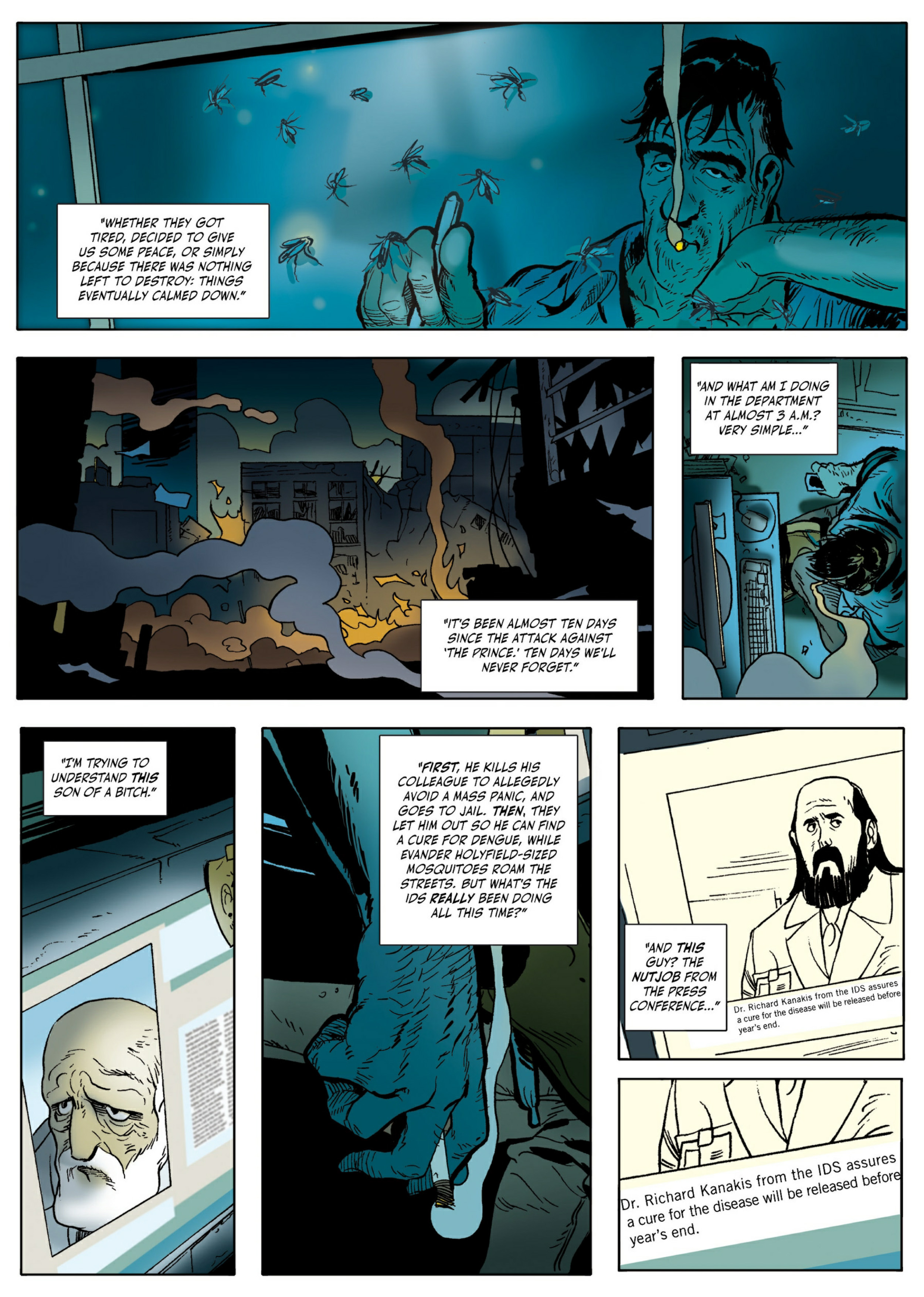 Read online Dengue comic -  Issue #2 - 4