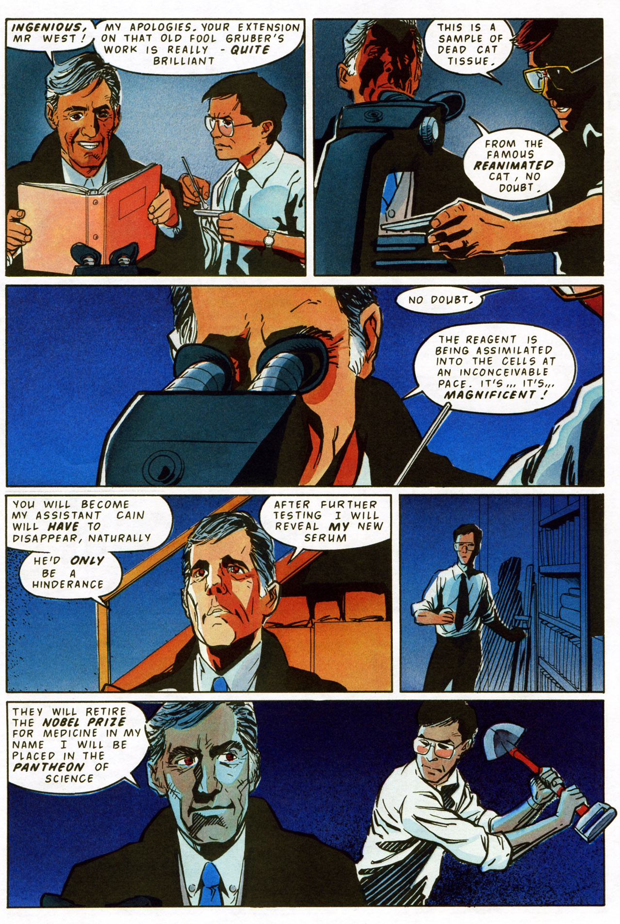 Read online Re-Animator (1991) comic -  Issue #3 - 13