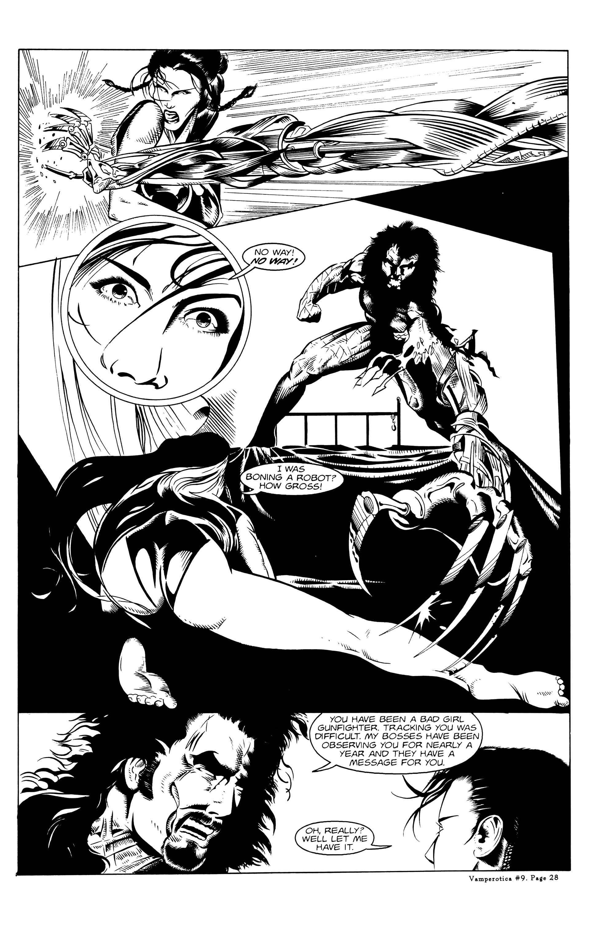 Read online Vamperotica comic -  Issue #9 - 30