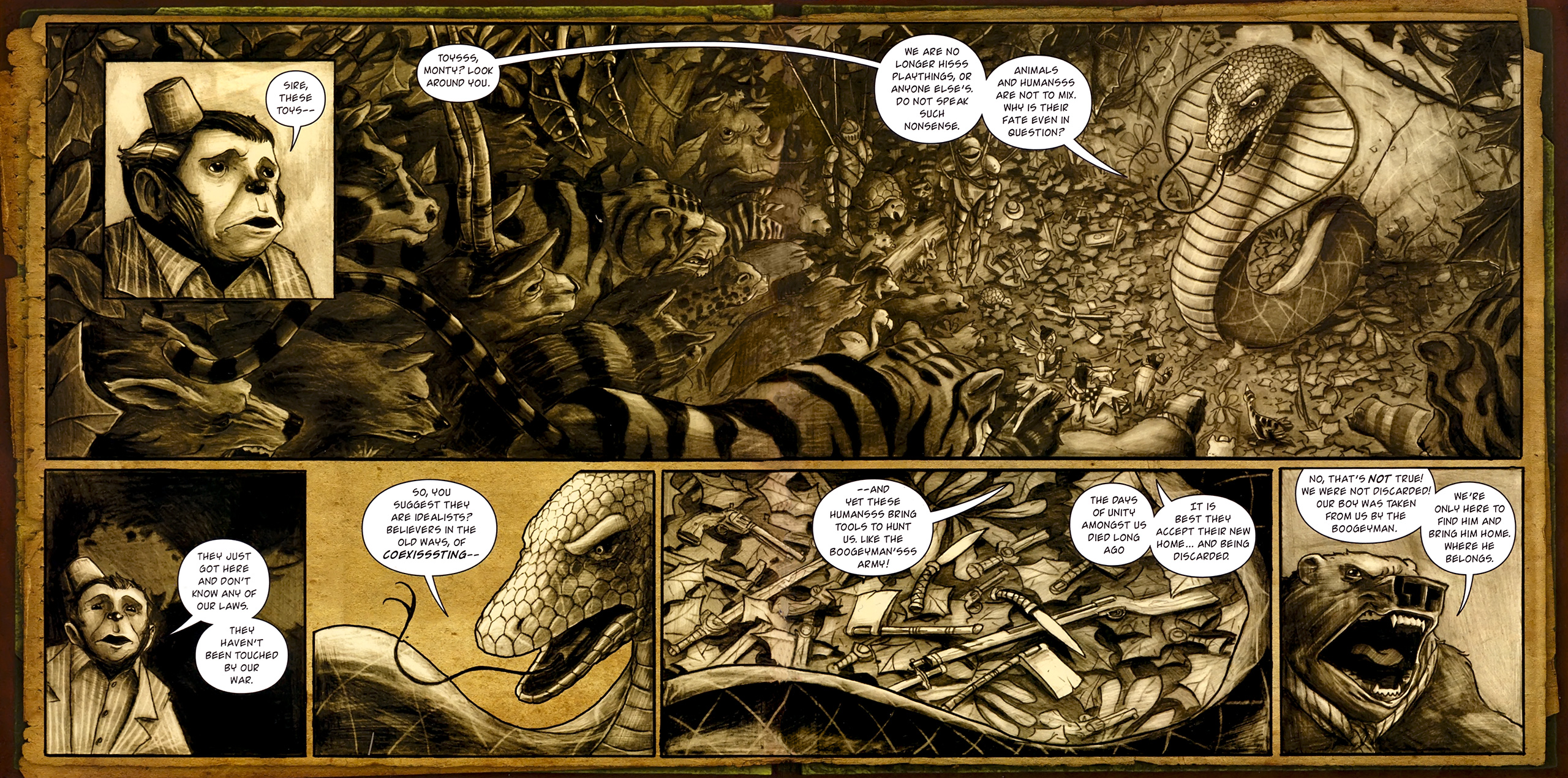 Read online The Stuff of Legend: Volume II: The Jungle comic -  Issue #3 - 4