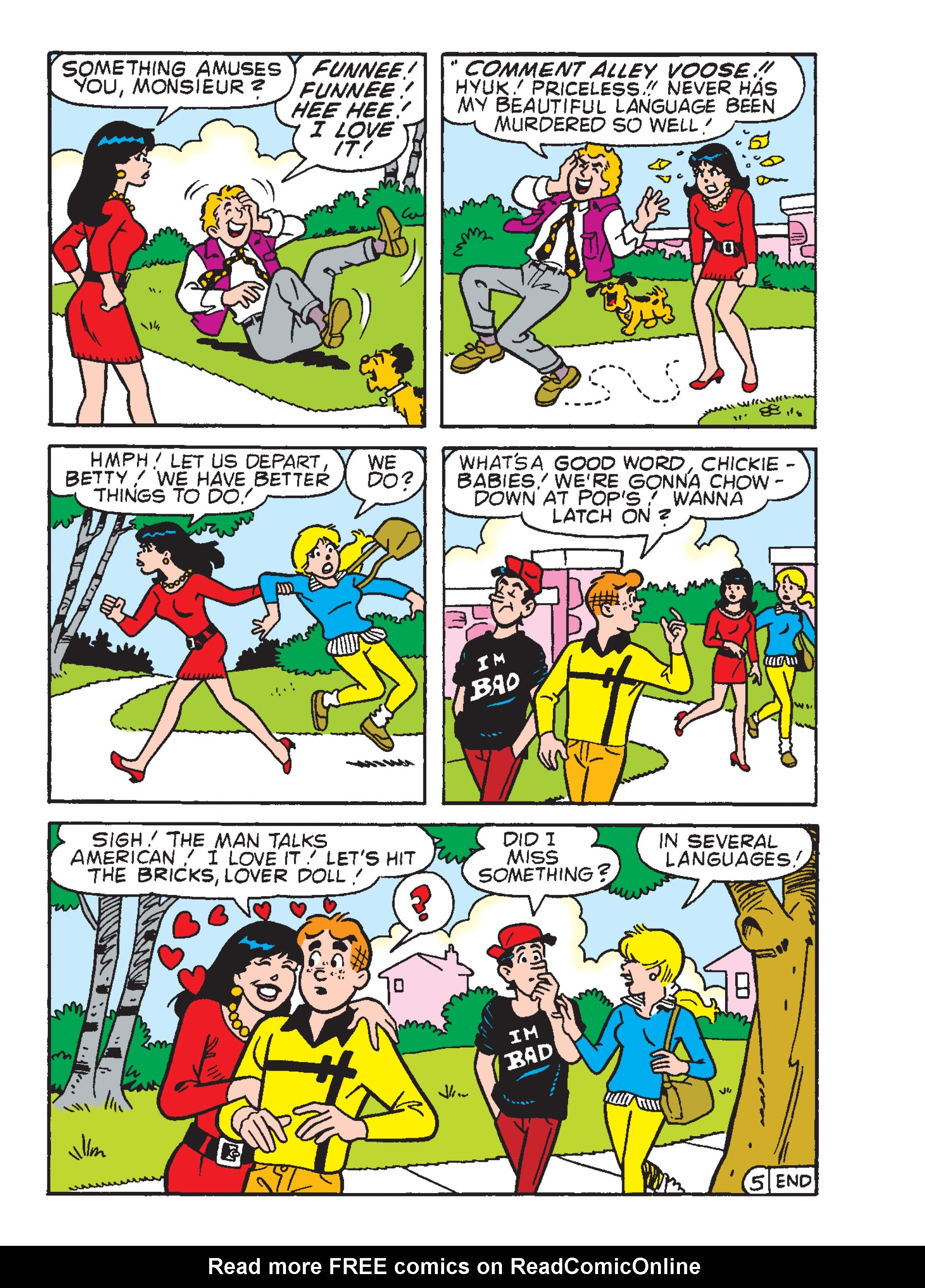 Read online Betty & Veronica Friends Double Digest comic -  Issue #274 - 124