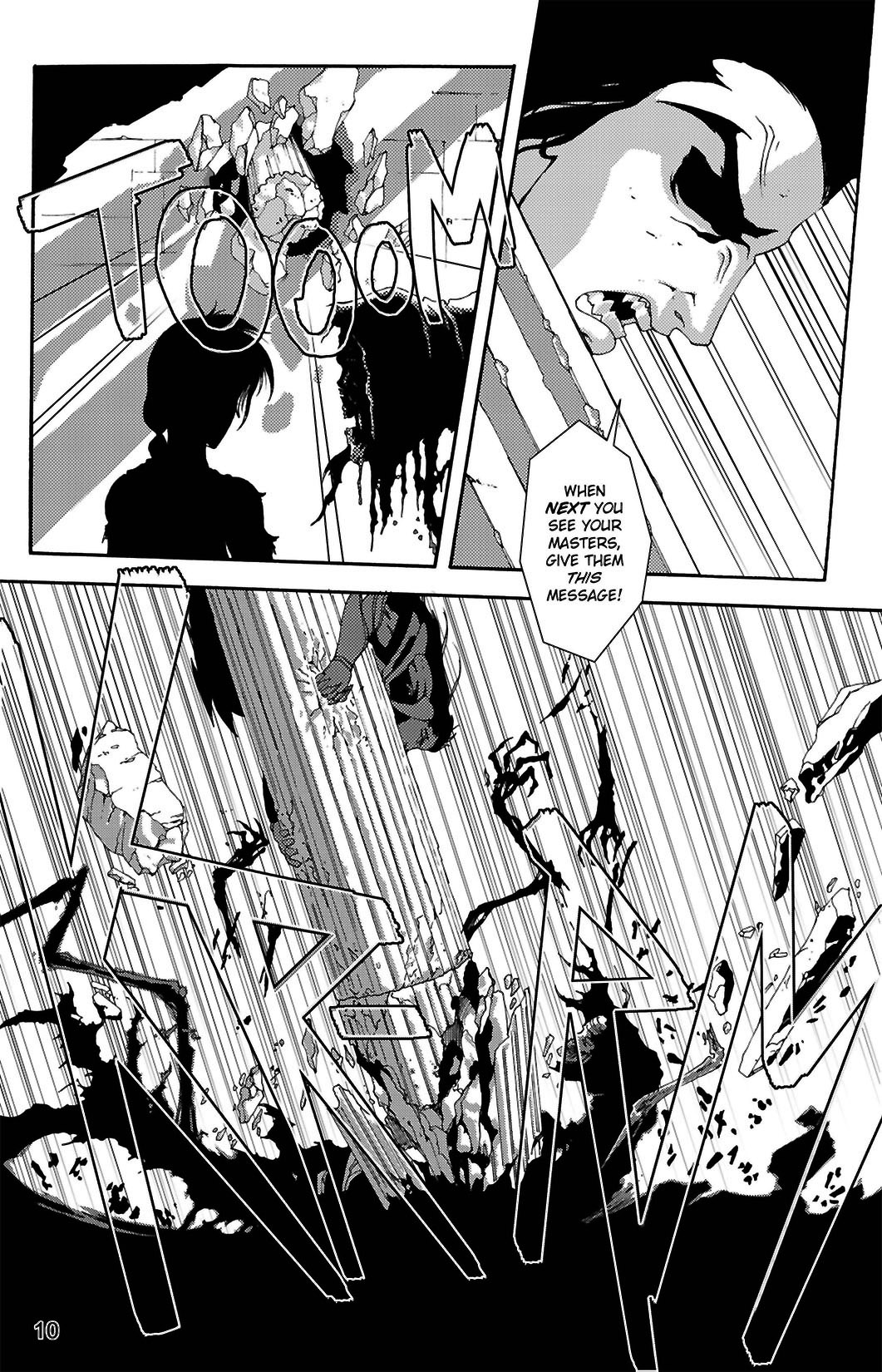 Read online Dragon Arms: Chaos Blade comic -  Issue #4 - 12