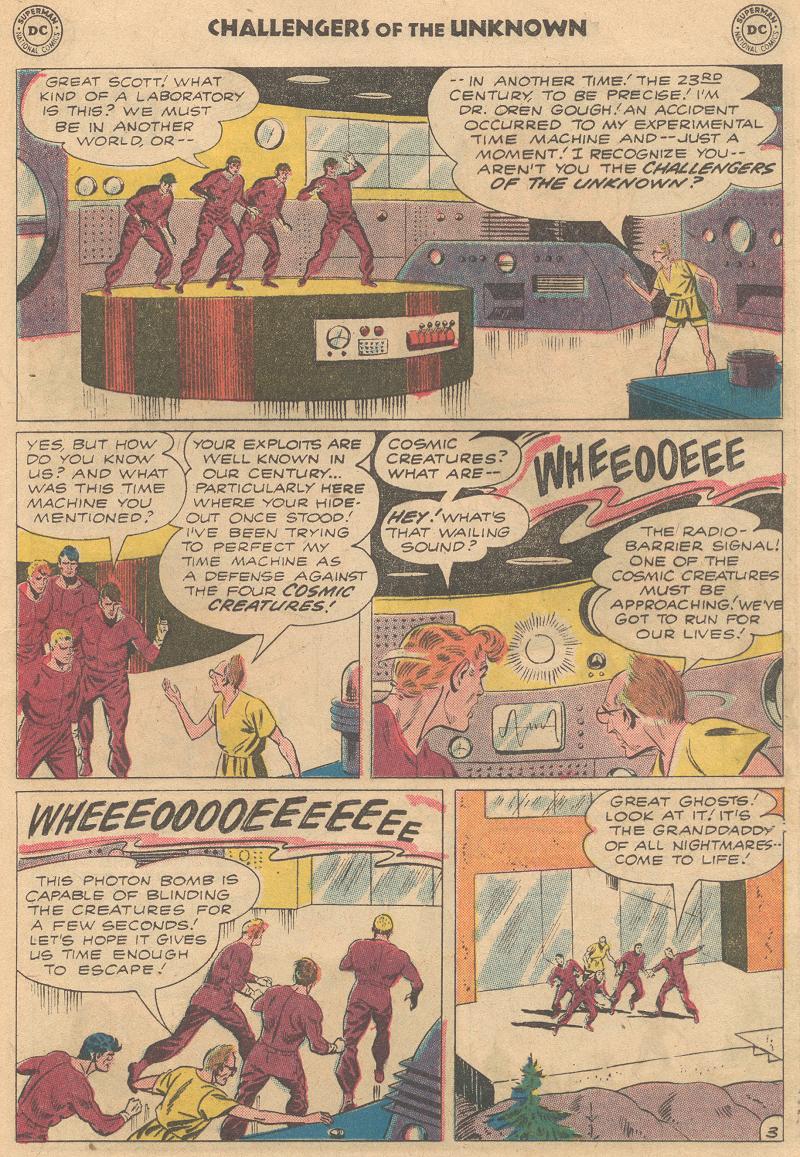 Read online Challengers of the Unknown (1958) comic -  Issue #18 - 21