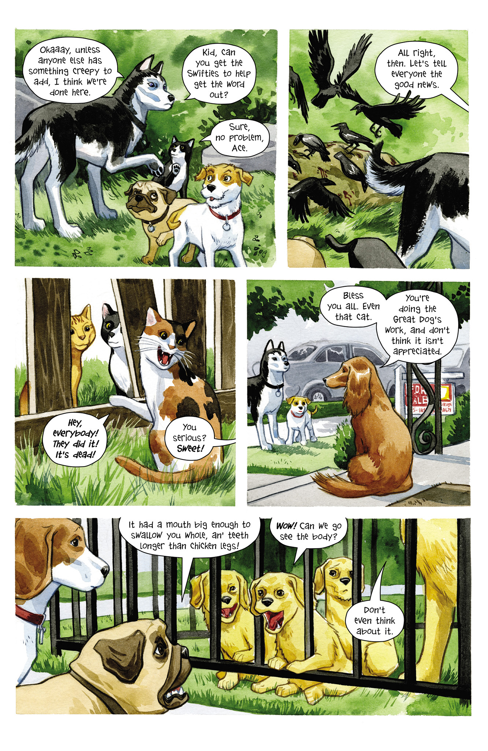 Read online Beasts of Burden: Hunters & Gatherers comic -  Issue # Full - 20