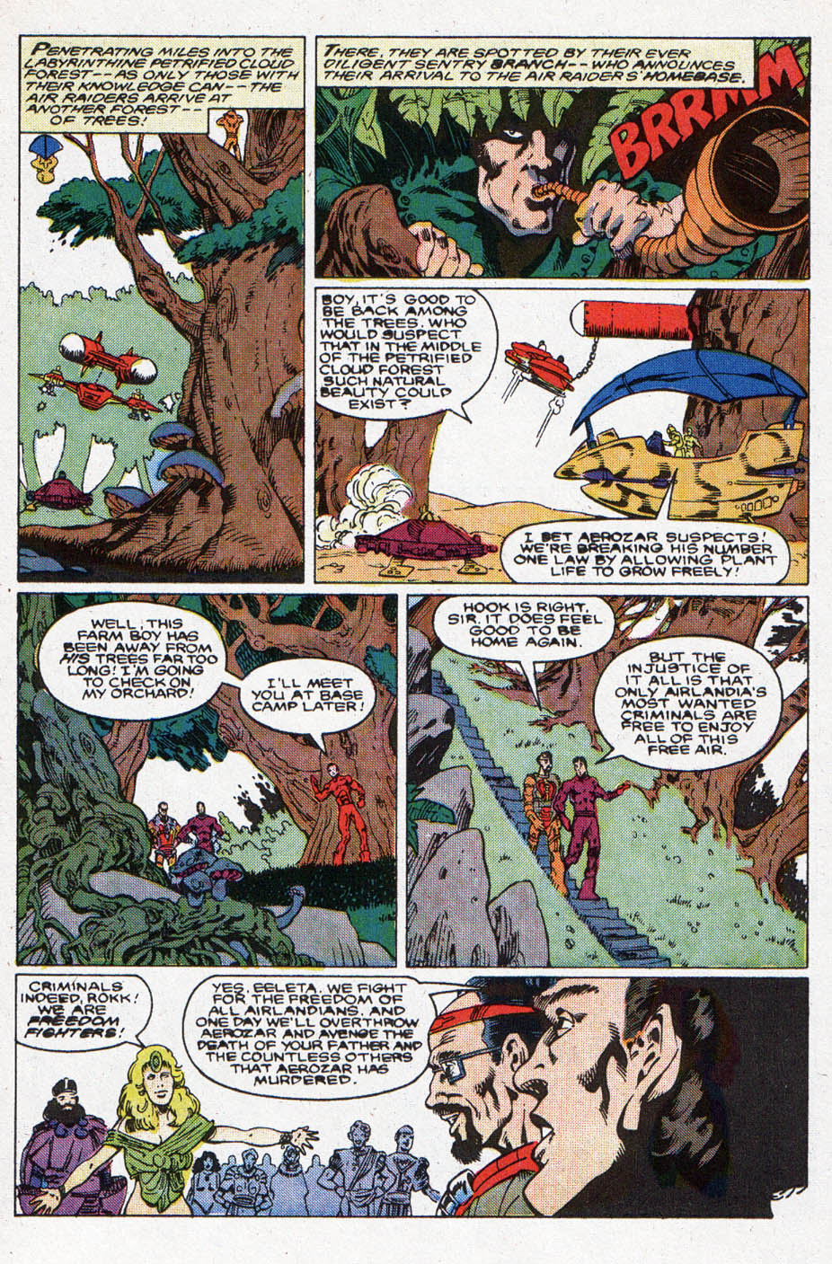 Read online Air Raiders comic -  Issue #1 - 12