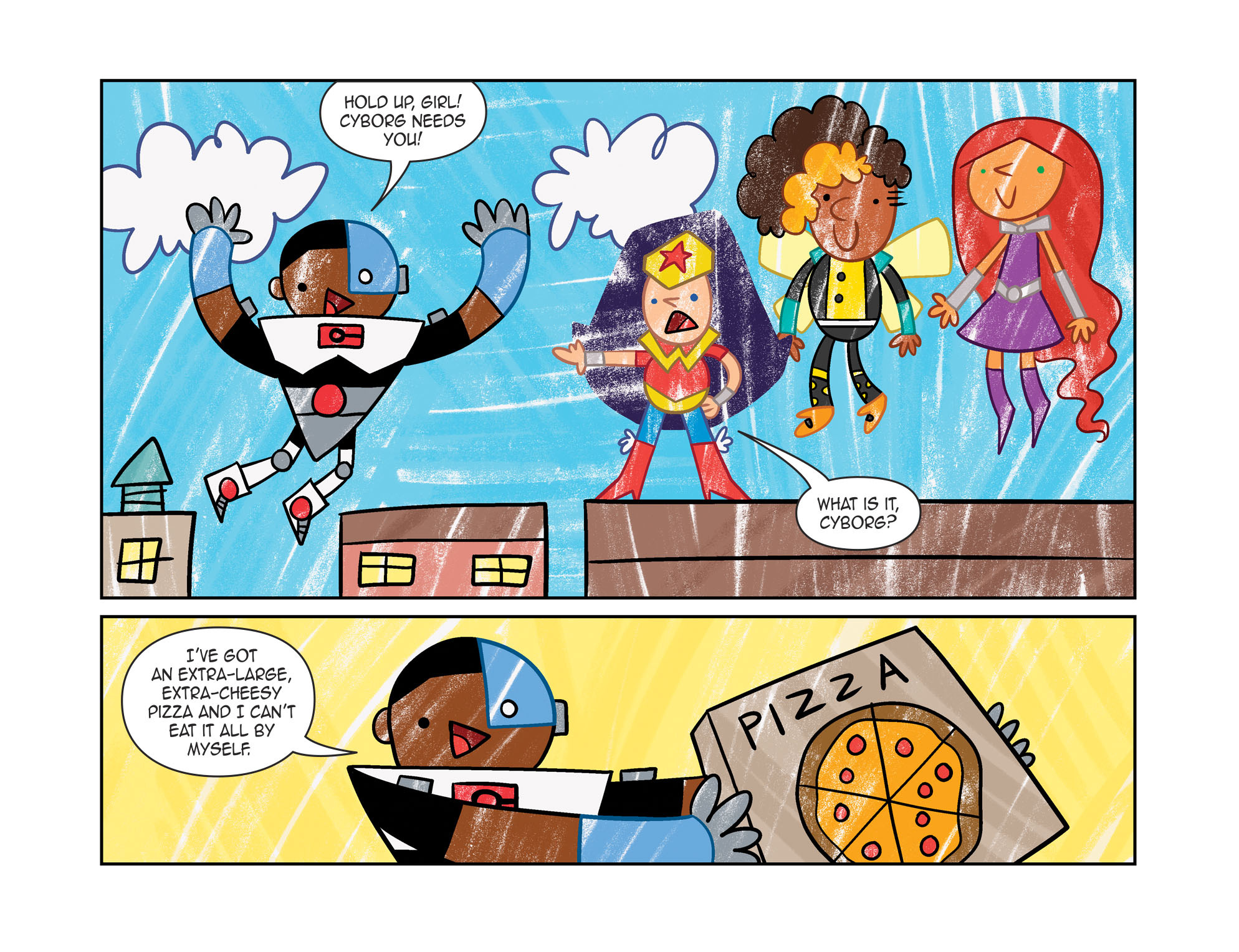 Read online DC Super Hero Girls: Out of the Bottle comic -  Issue #3 - 9