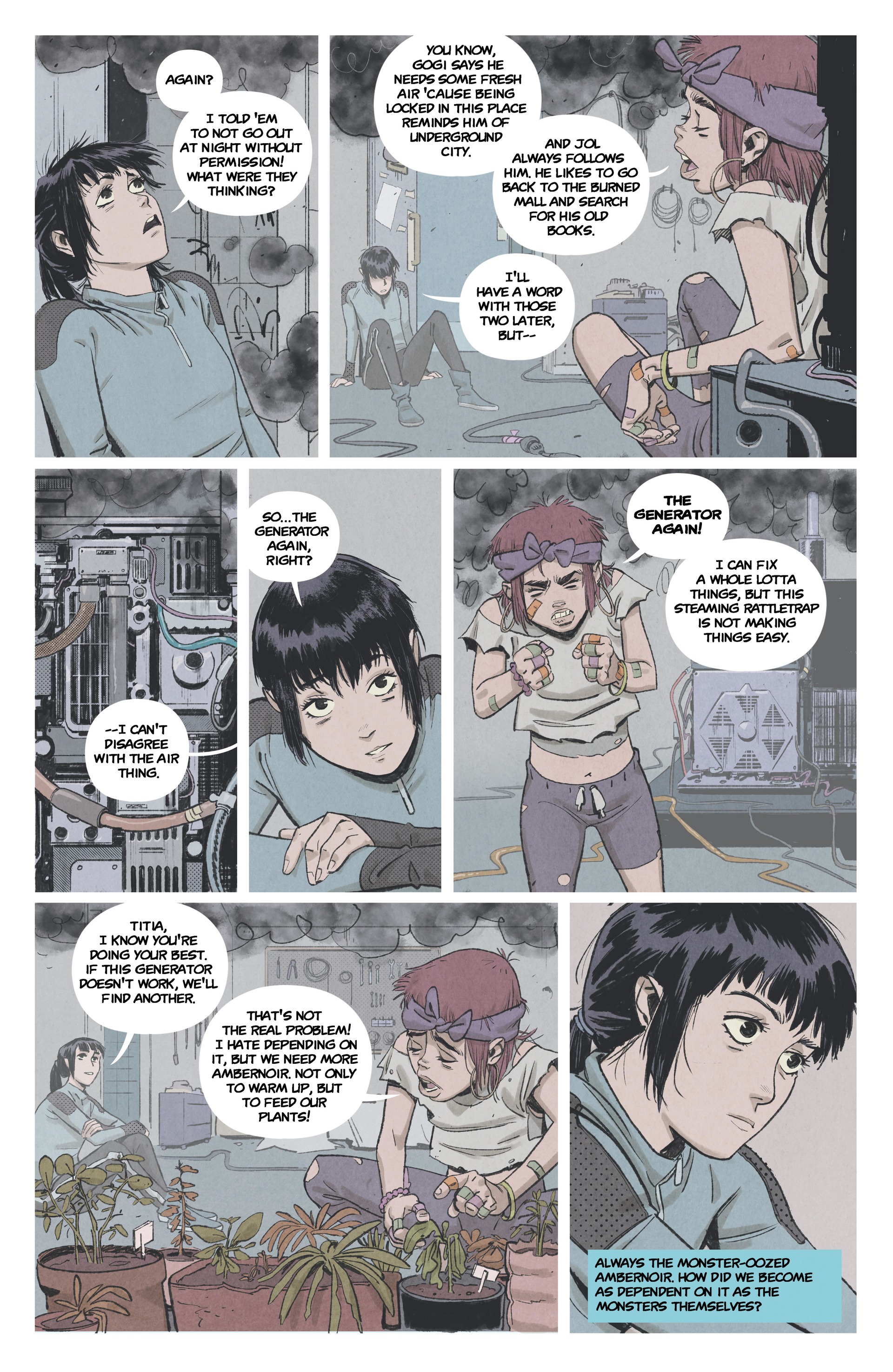 Read online Giants: Ghosts of Winter comic -  Issue # TPB - 13