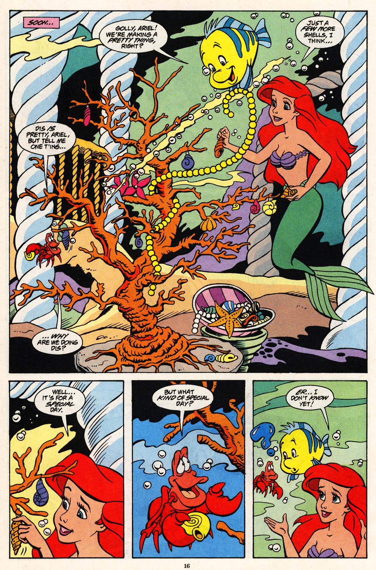 Read online Disney's The Little Mermaid comic -  Issue #6 - 18