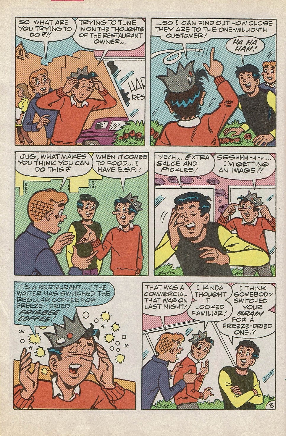 Read online Jughead (1987) comic -  Issue #21 - 22
