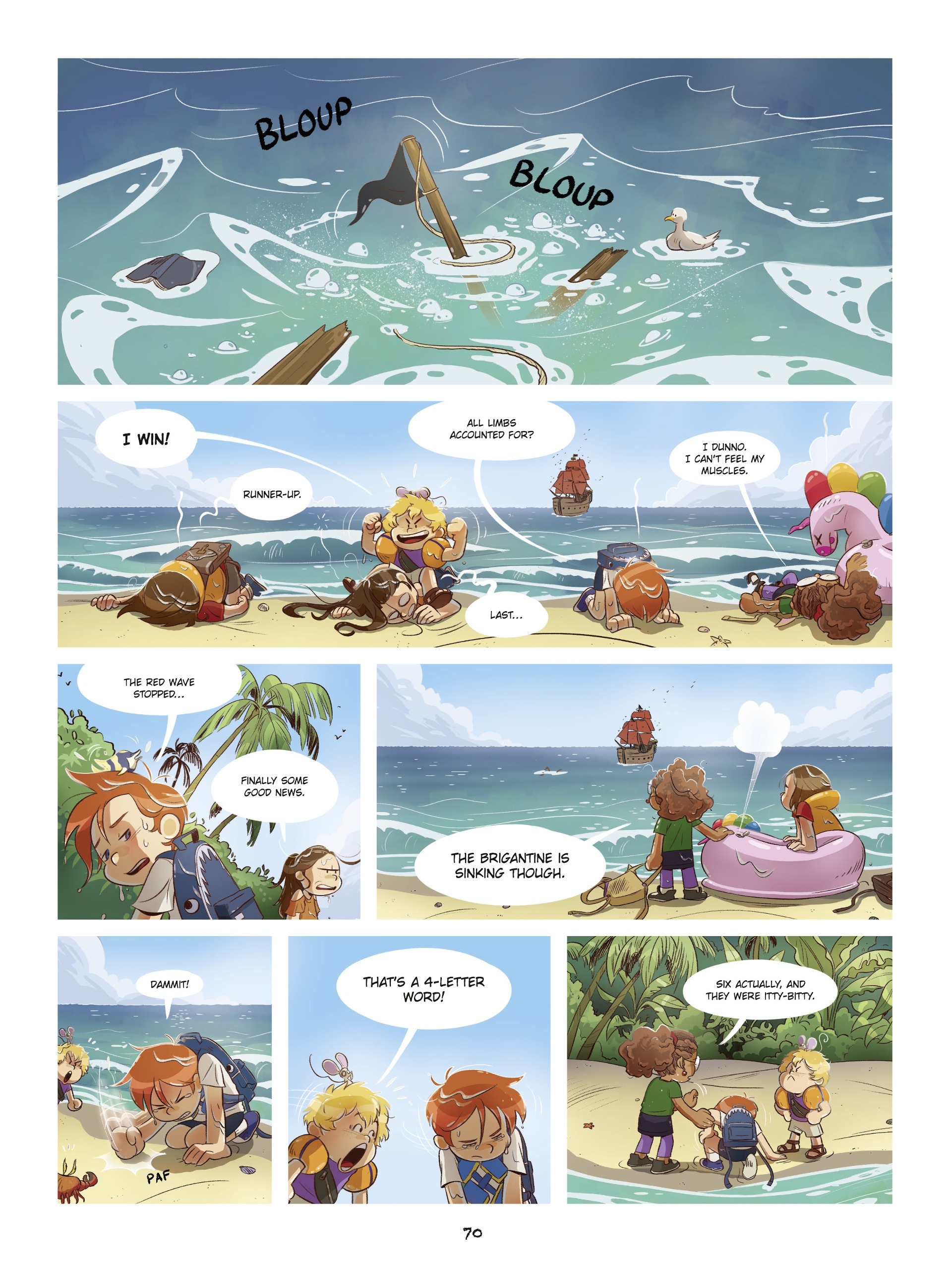 Read online Treasure: The Red Wave comic -  Issue # TPB - 70