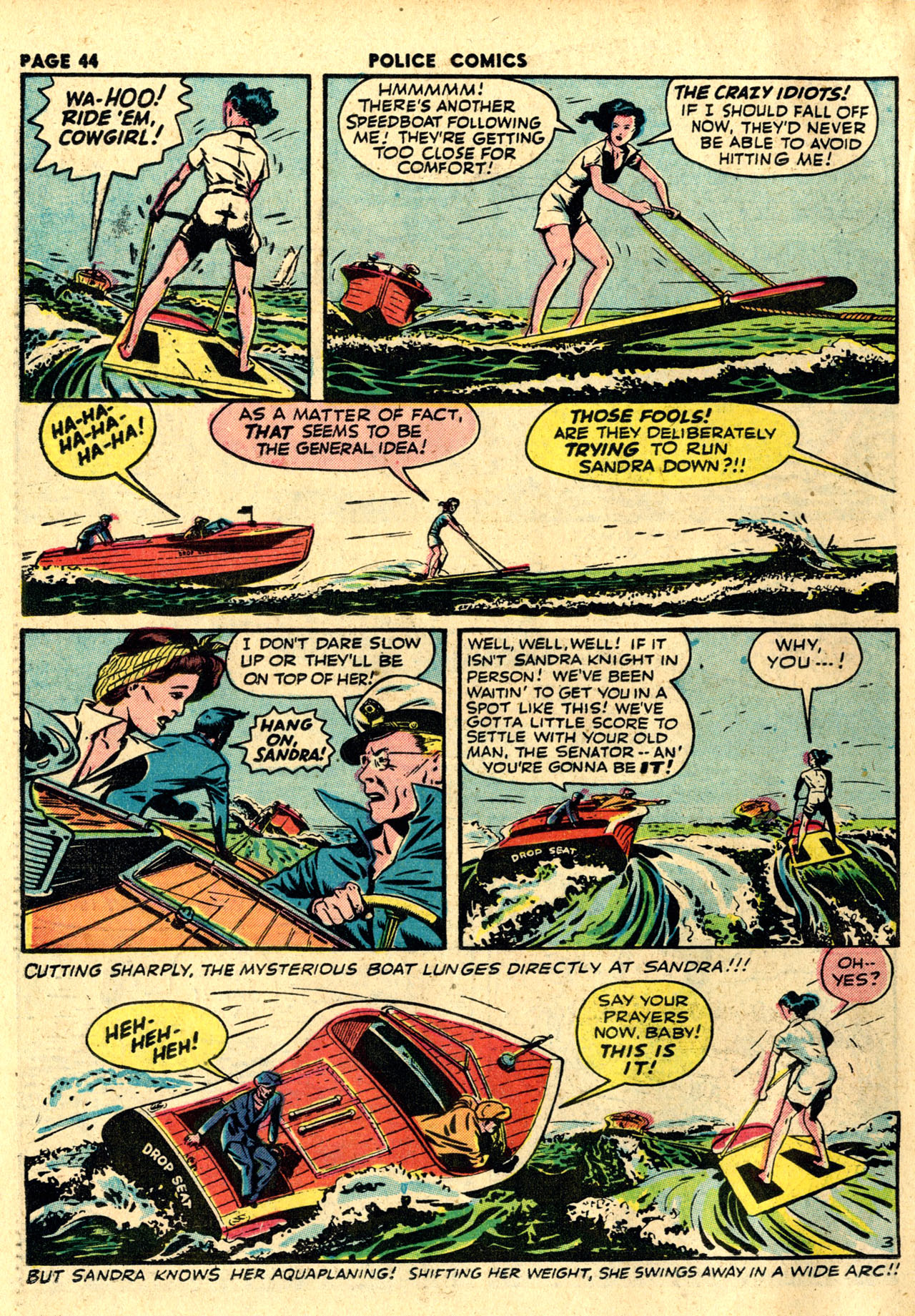Read online Police Comics comic -  Issue #19 - 46