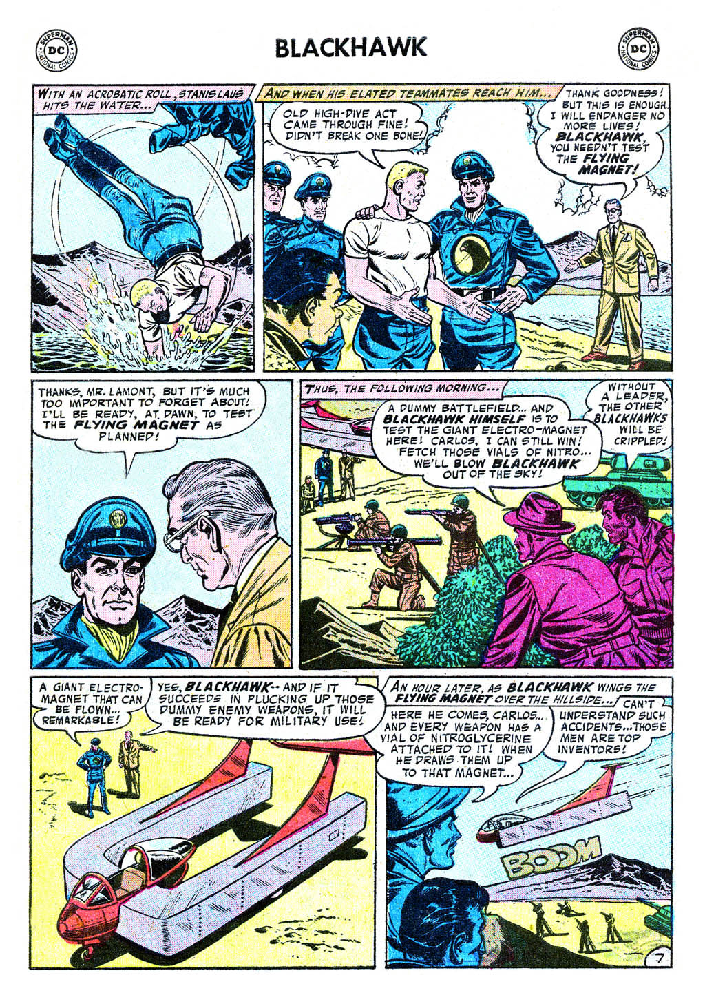 Read online Blackhawk (1957) comic -  Issue #113 - 9