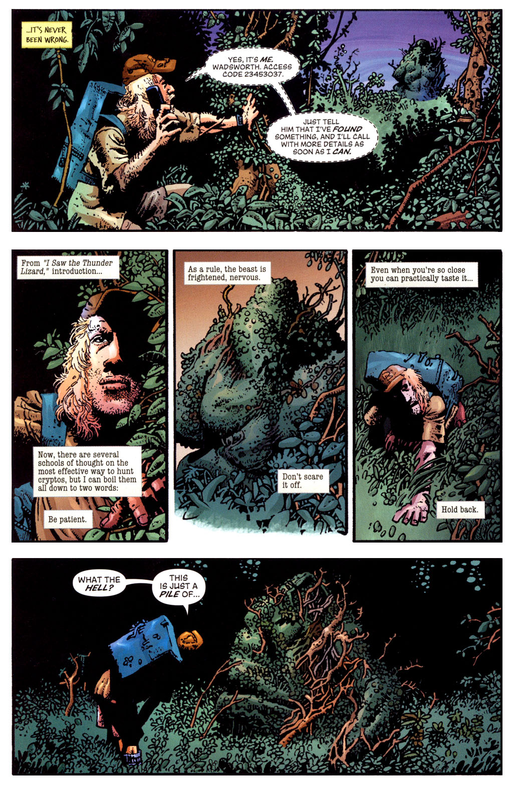 Read online Swamp Thing (2004) comic -  Issue #7 - 6