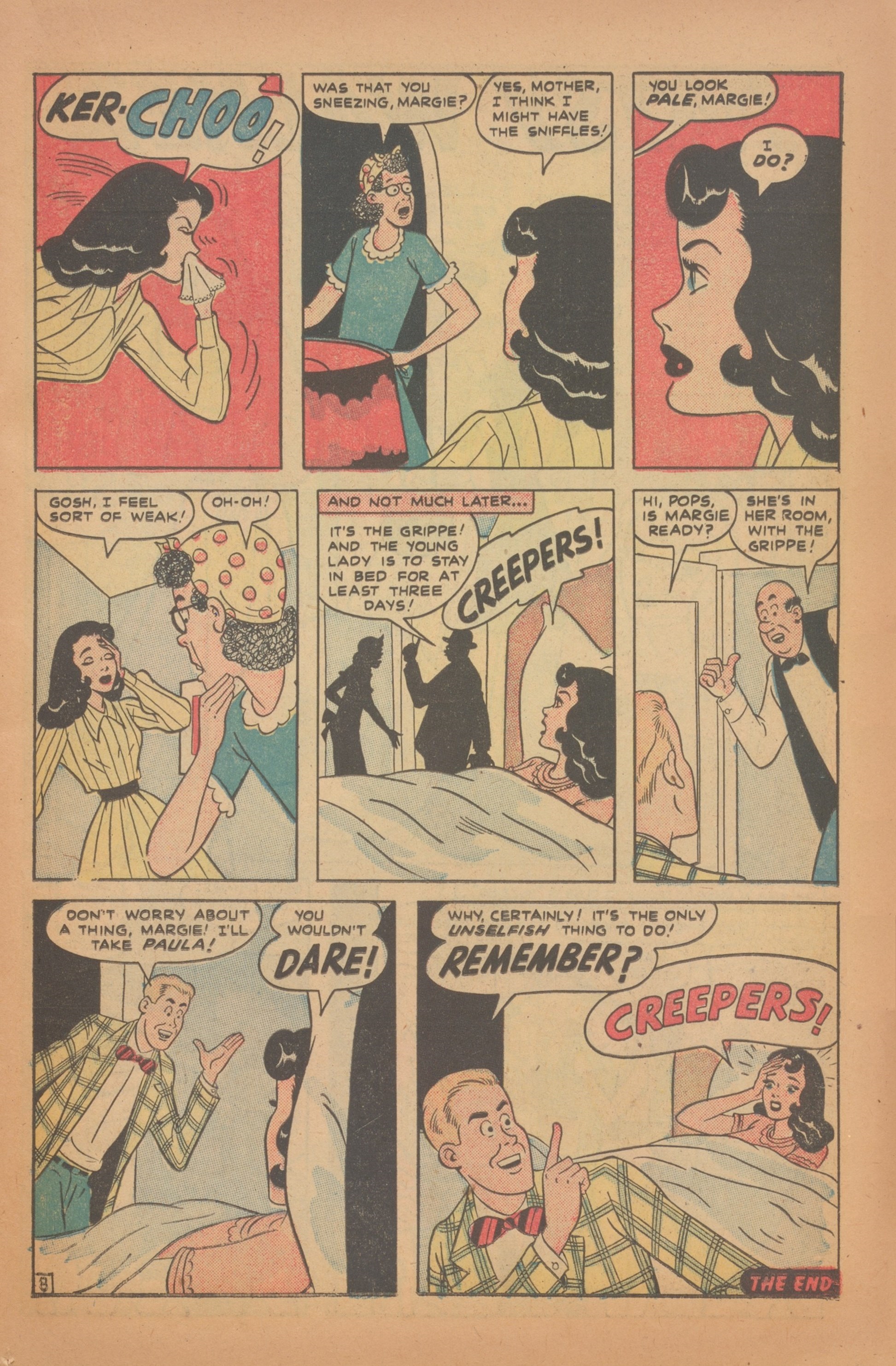 Read online Margie Comics comic -  Issue #46 - 19