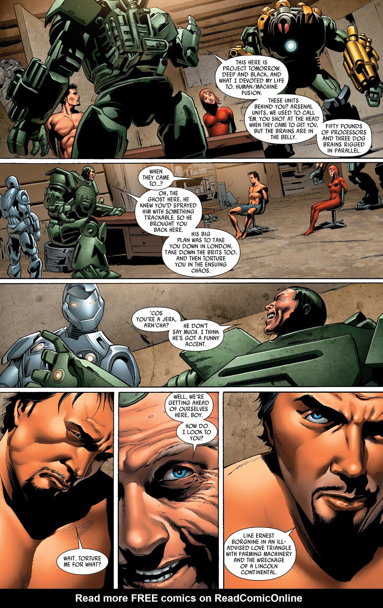 Read online Ultimate Armor Wars comic -  Issue #4 - 17