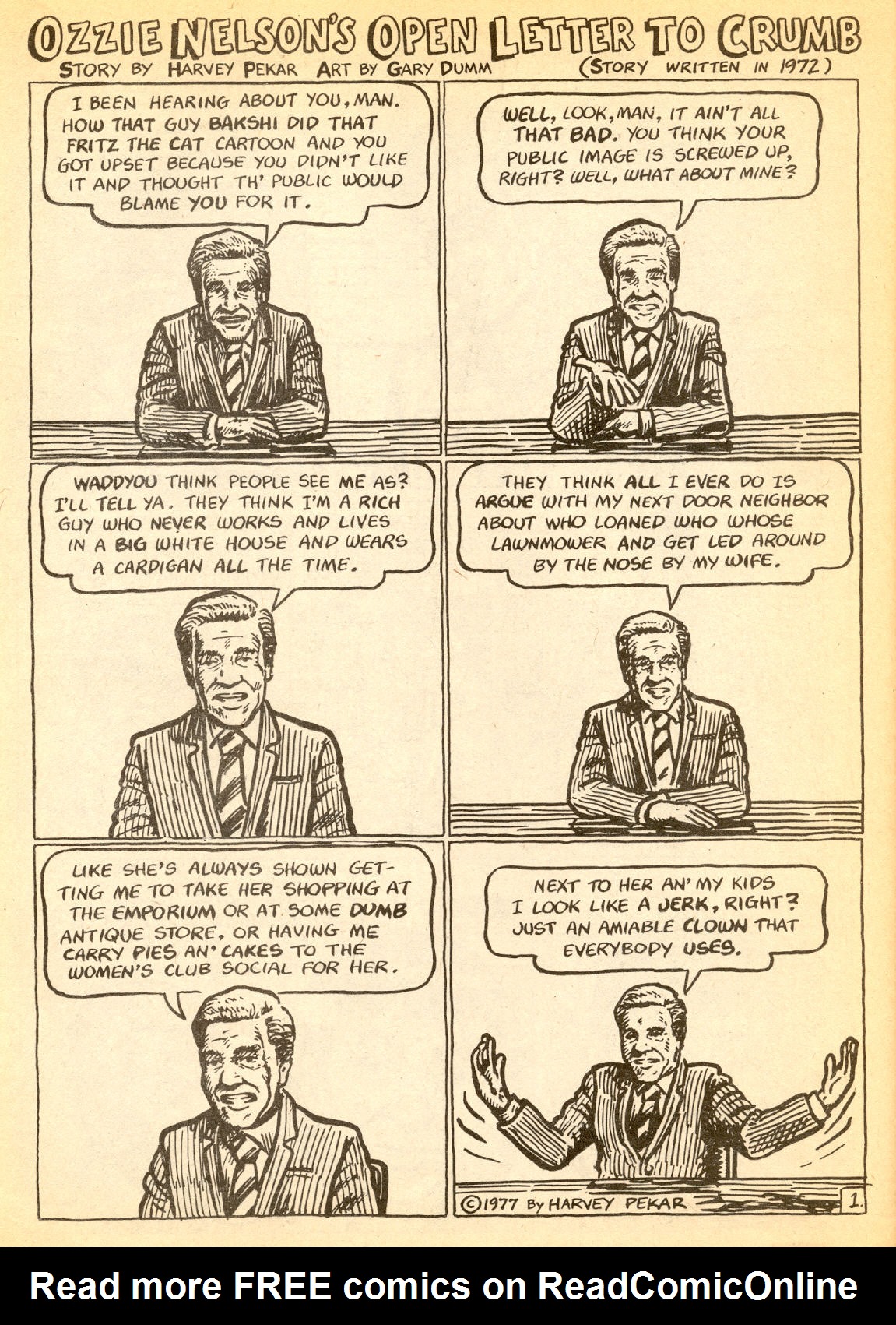 Read online American Splendor (1976) comic -  Issue #2 - 57