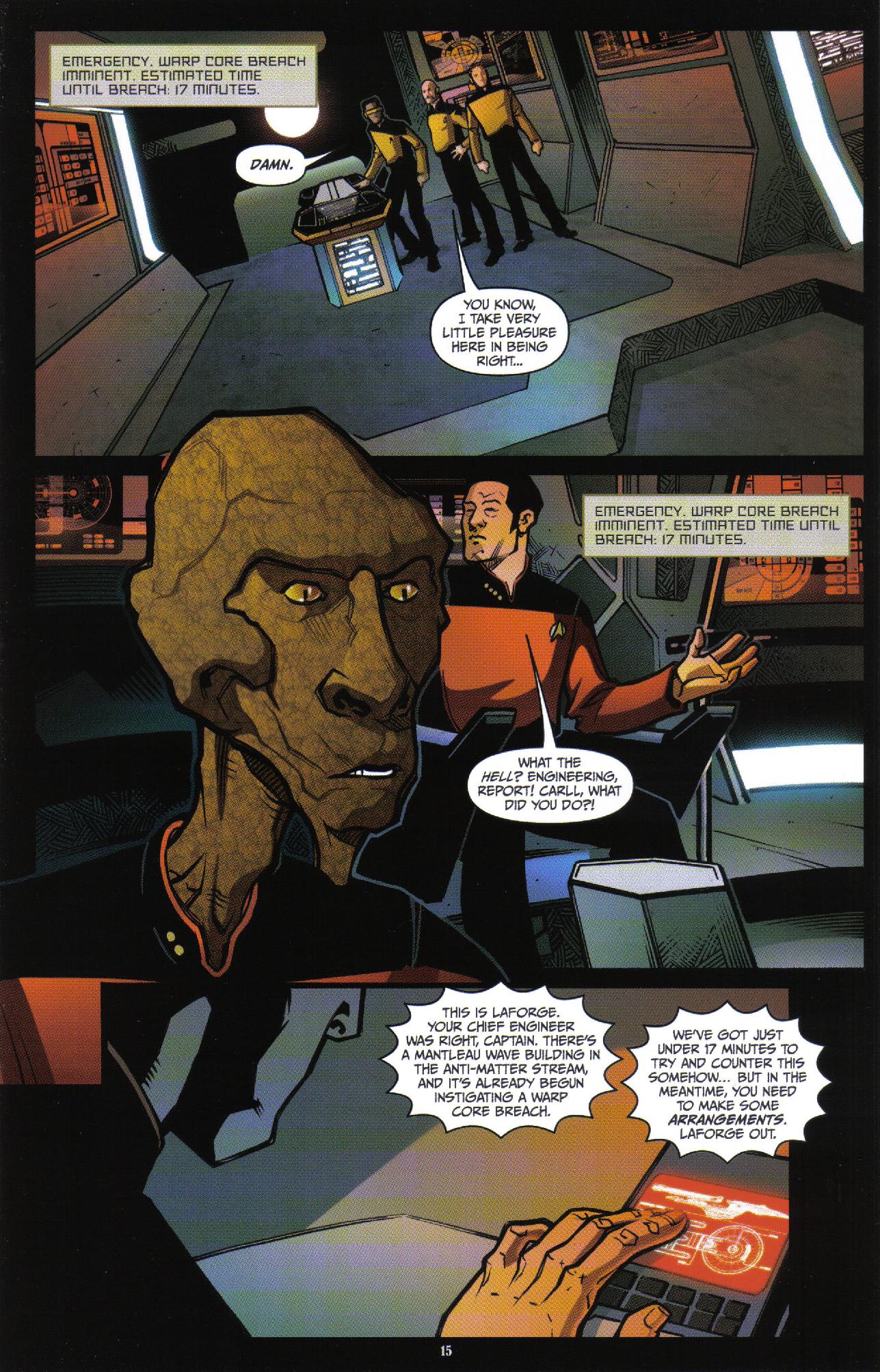 Read online Star Trek: The Next Generation: Intelligence Gathering comic -  Issue #3 - 17