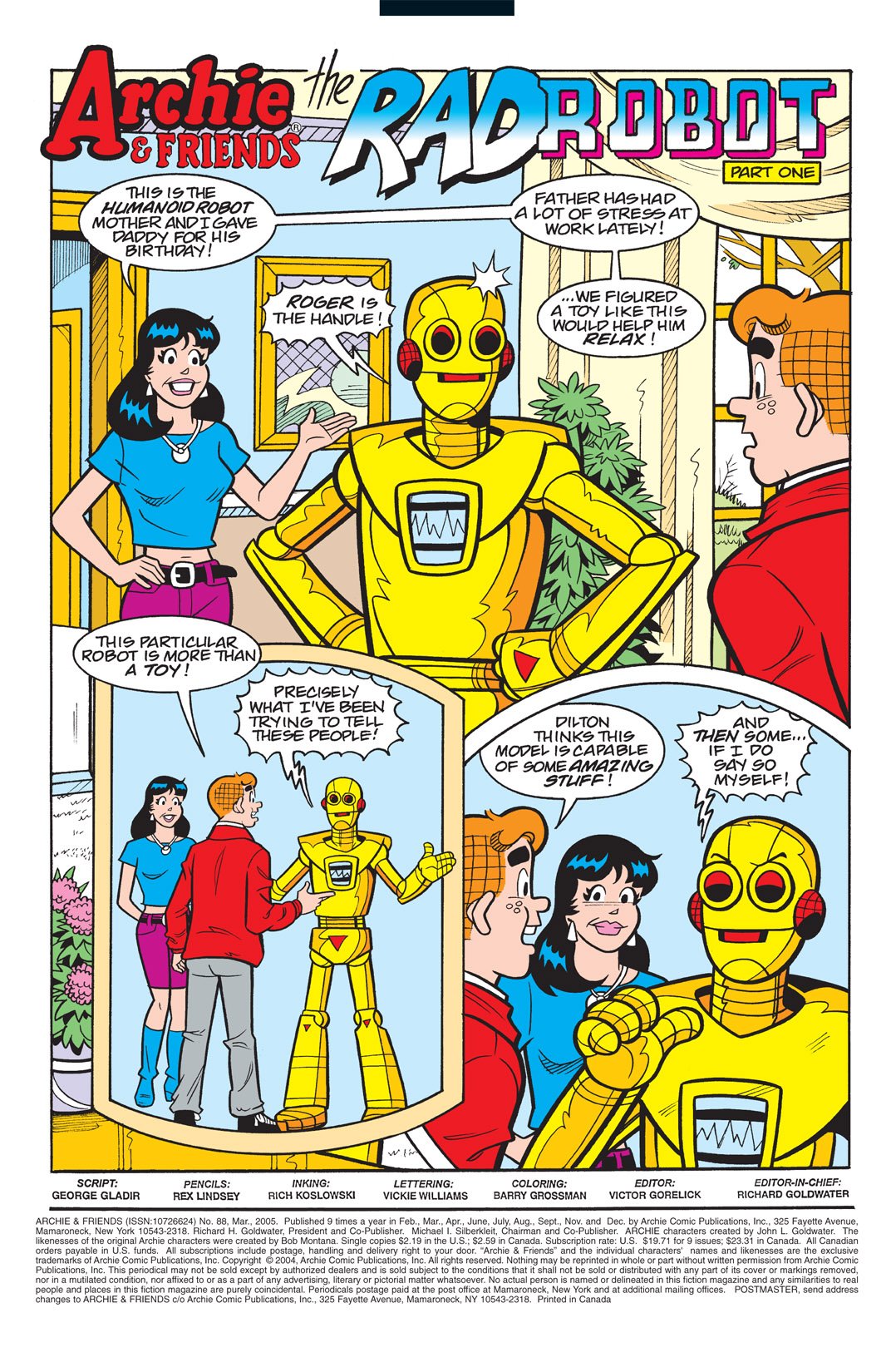 Read online Archie & Friends (1992) comic -  Issue #88 - 2
