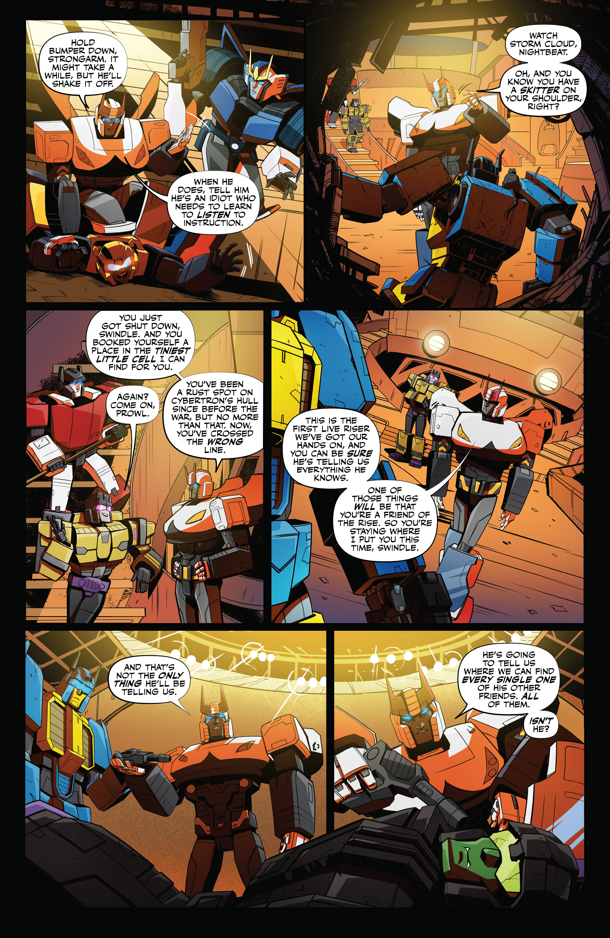Read online Transformers (2019) comic -  Issue #20 - 23