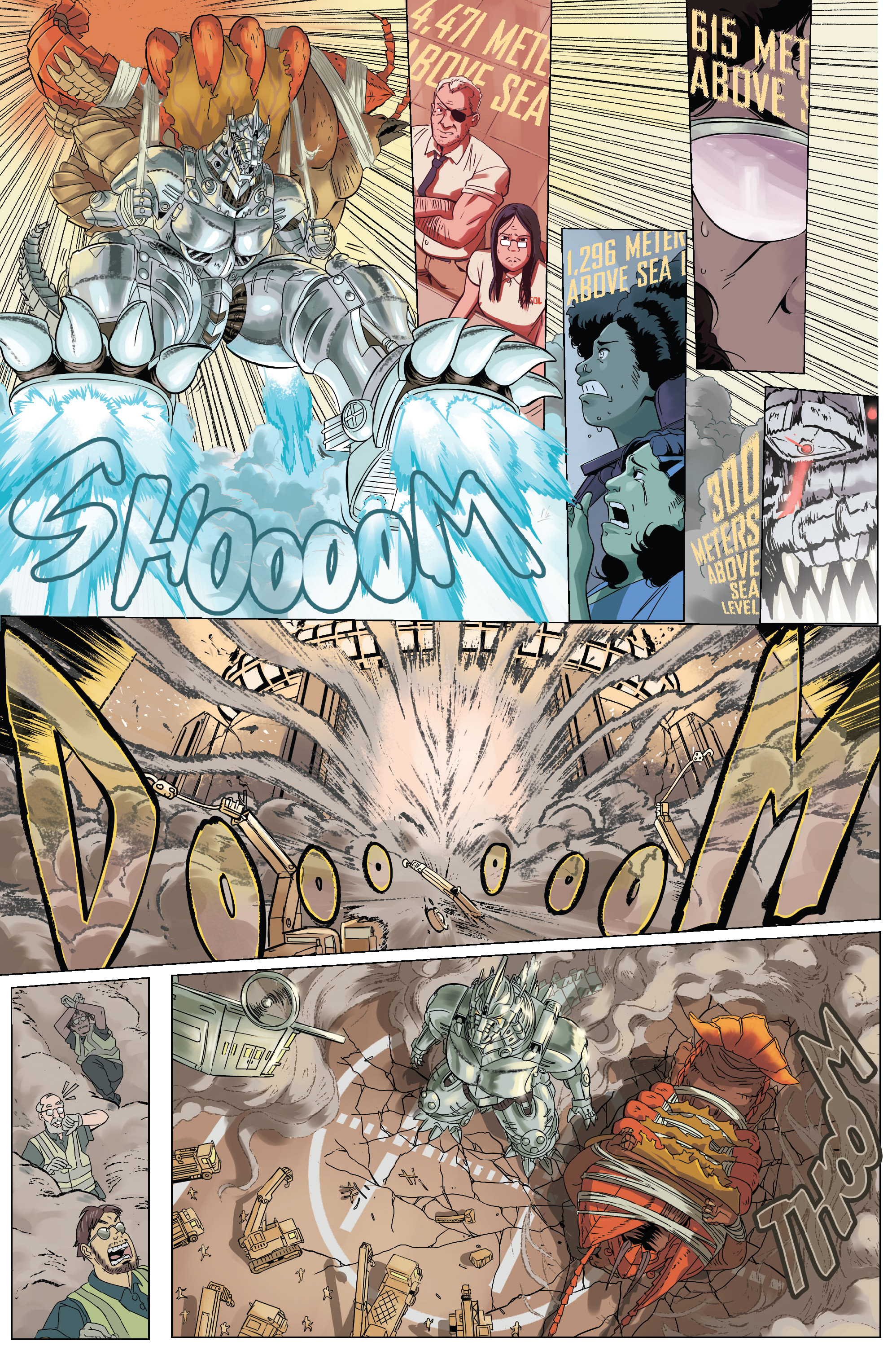 Read online Godzilla Rivals: Rodan vs. Ebirah comic -  Issue # Full - 37