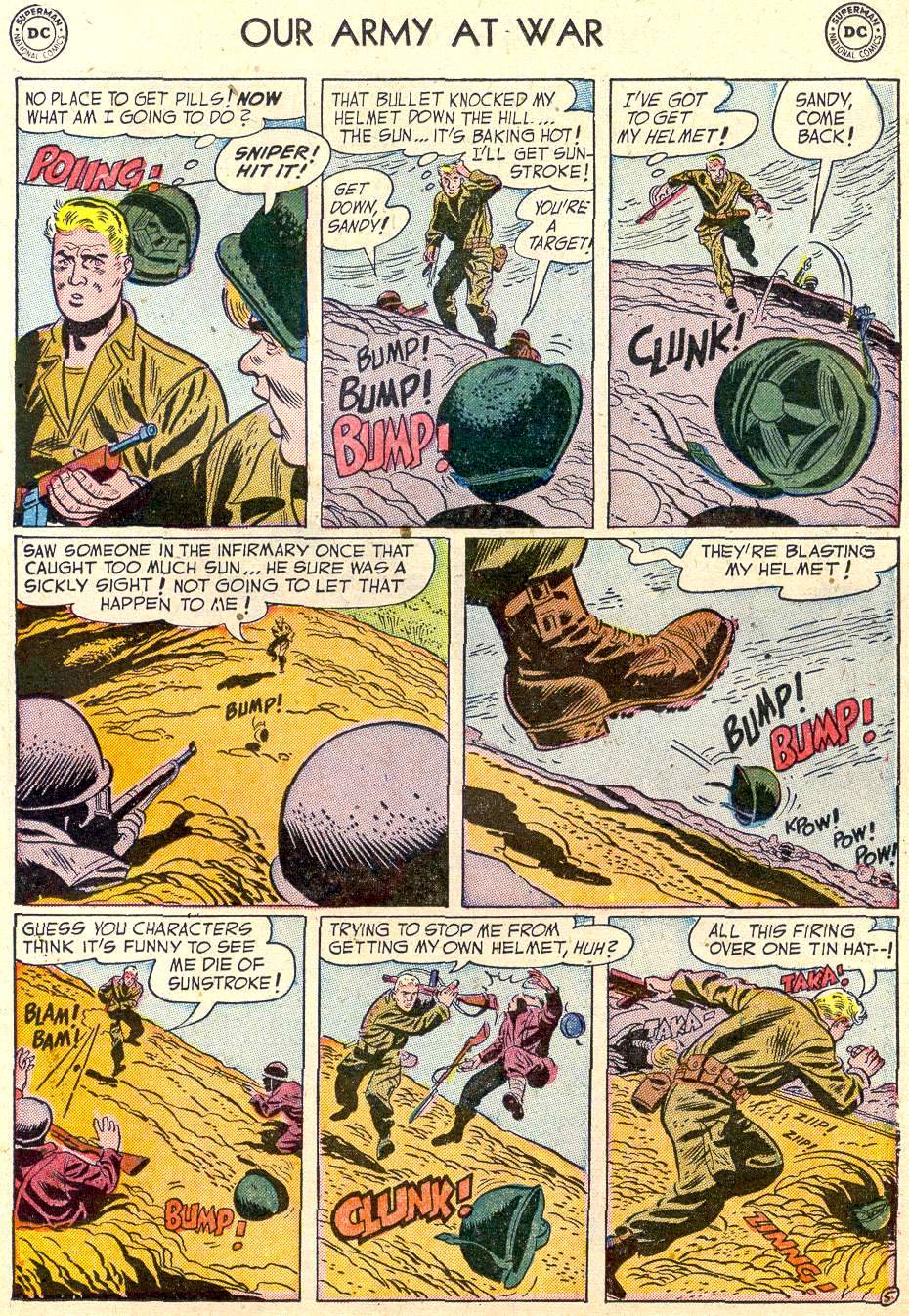 Read online Our Army at War (1952) comic -  Issue #13 - 15