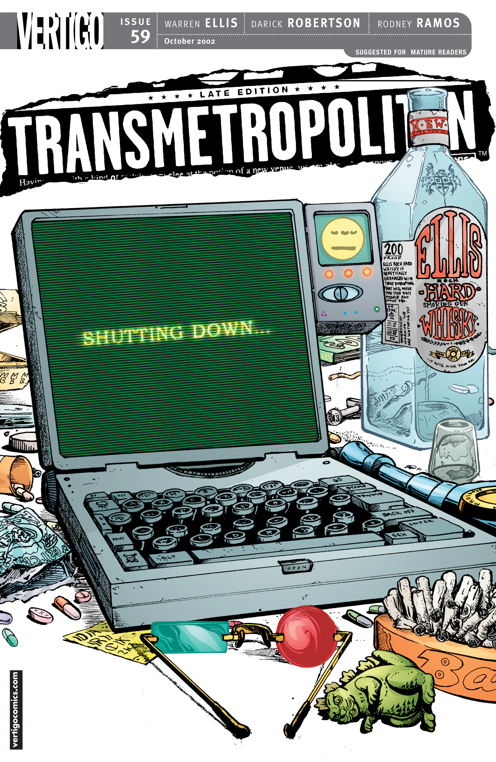 Read online Transmetropolitan comic -  Issue #59 - 1