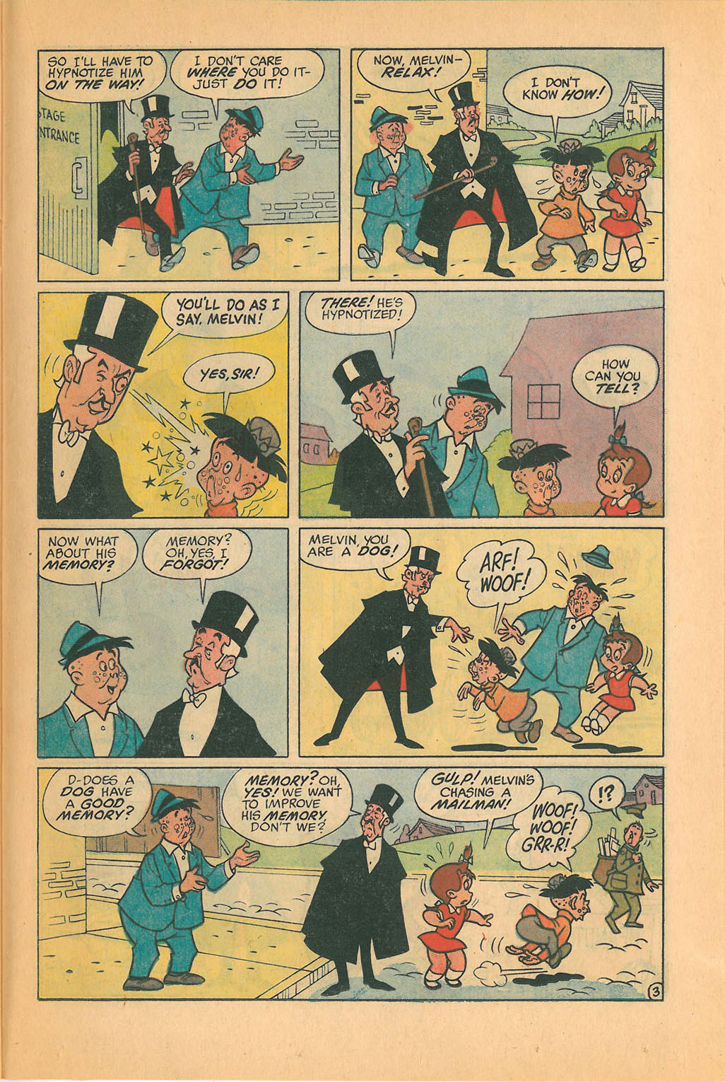 Read online Little Audrey And Melvin comic -  Issue #21 - 23