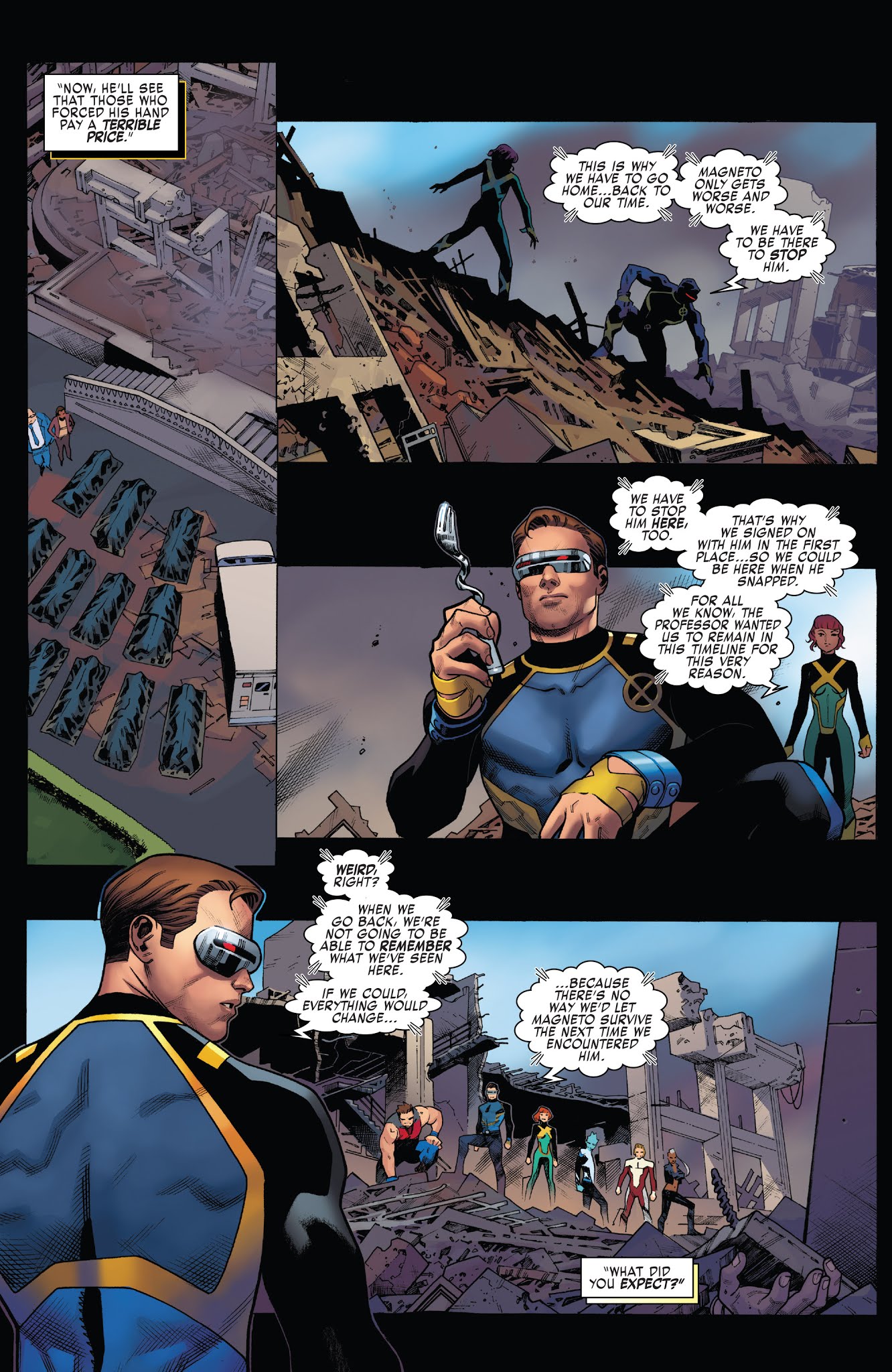 Read online X-Men: Blue comic -  Issue #31 - 16