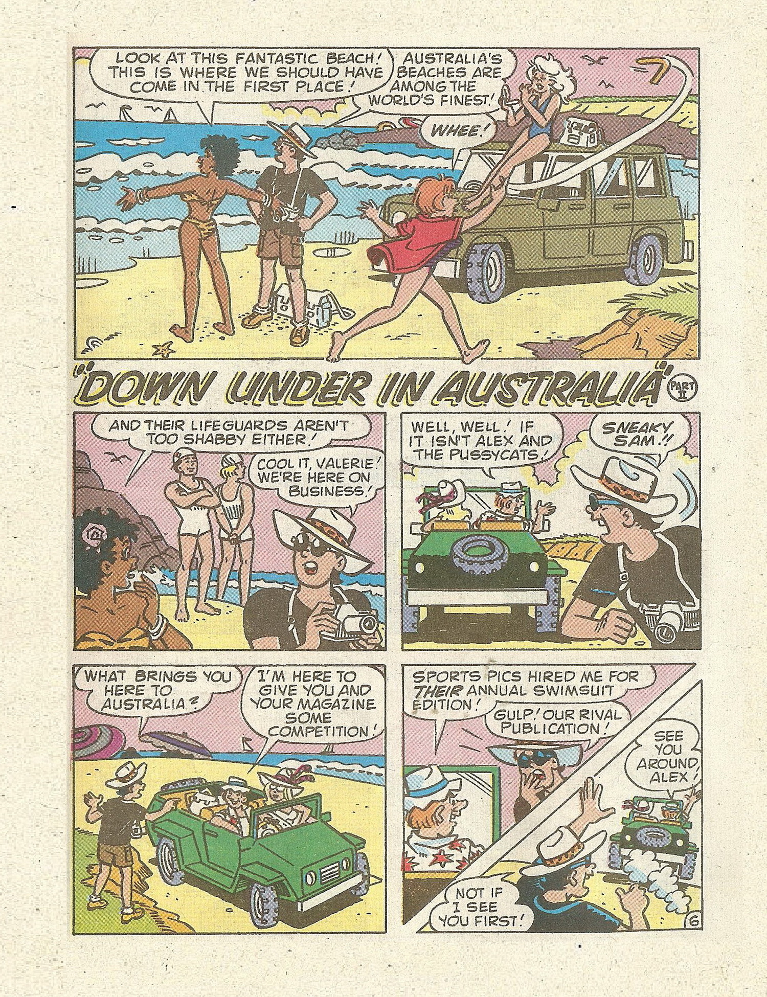 Read online Betty and Veronica Digest Magazine comic -  Issue #70 - 73