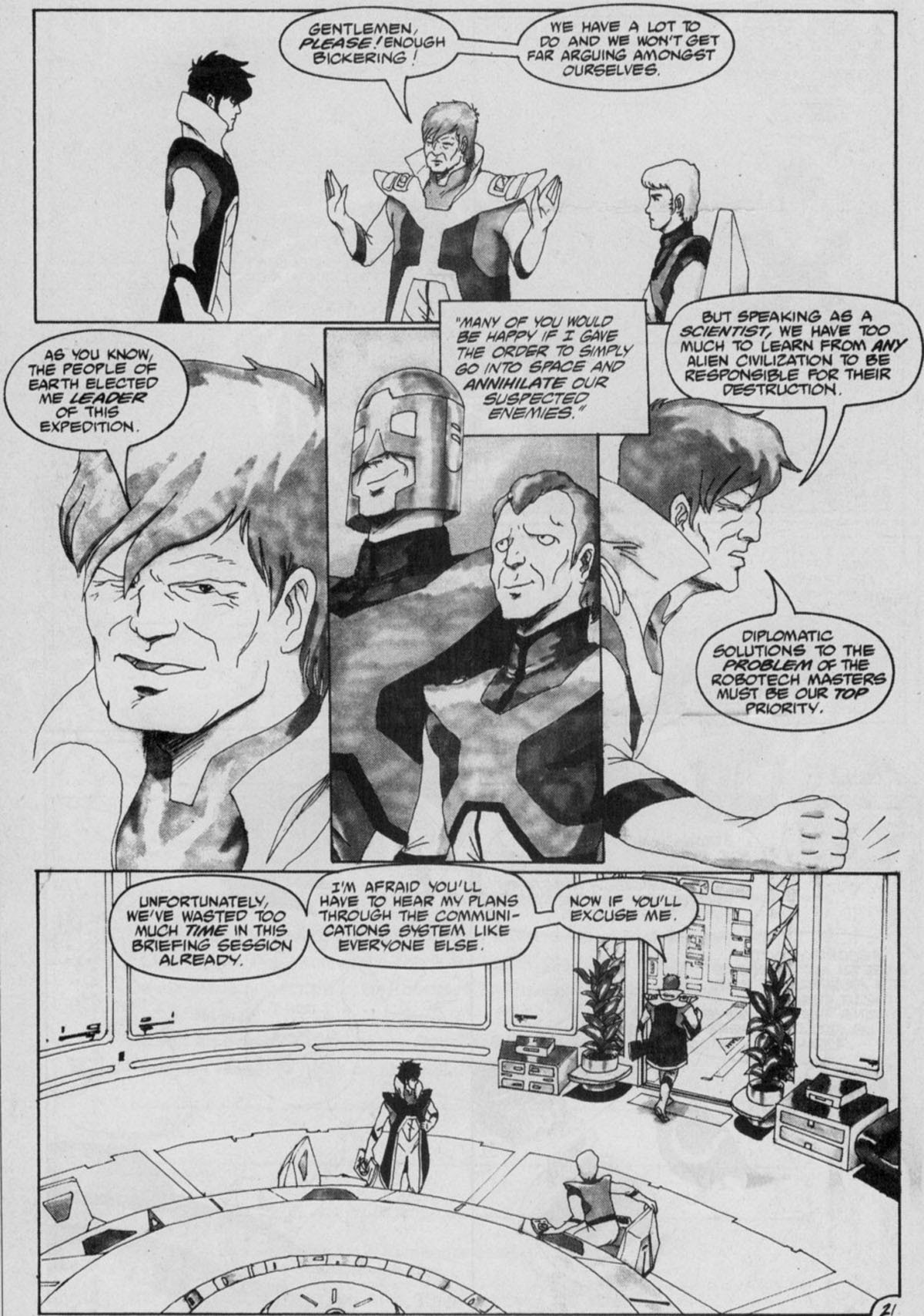 Read online Robotech II: The Sentinels - The Marriage of Rick Hunter and Lisa Hayes comic -  Issue # TPB 1 - 58