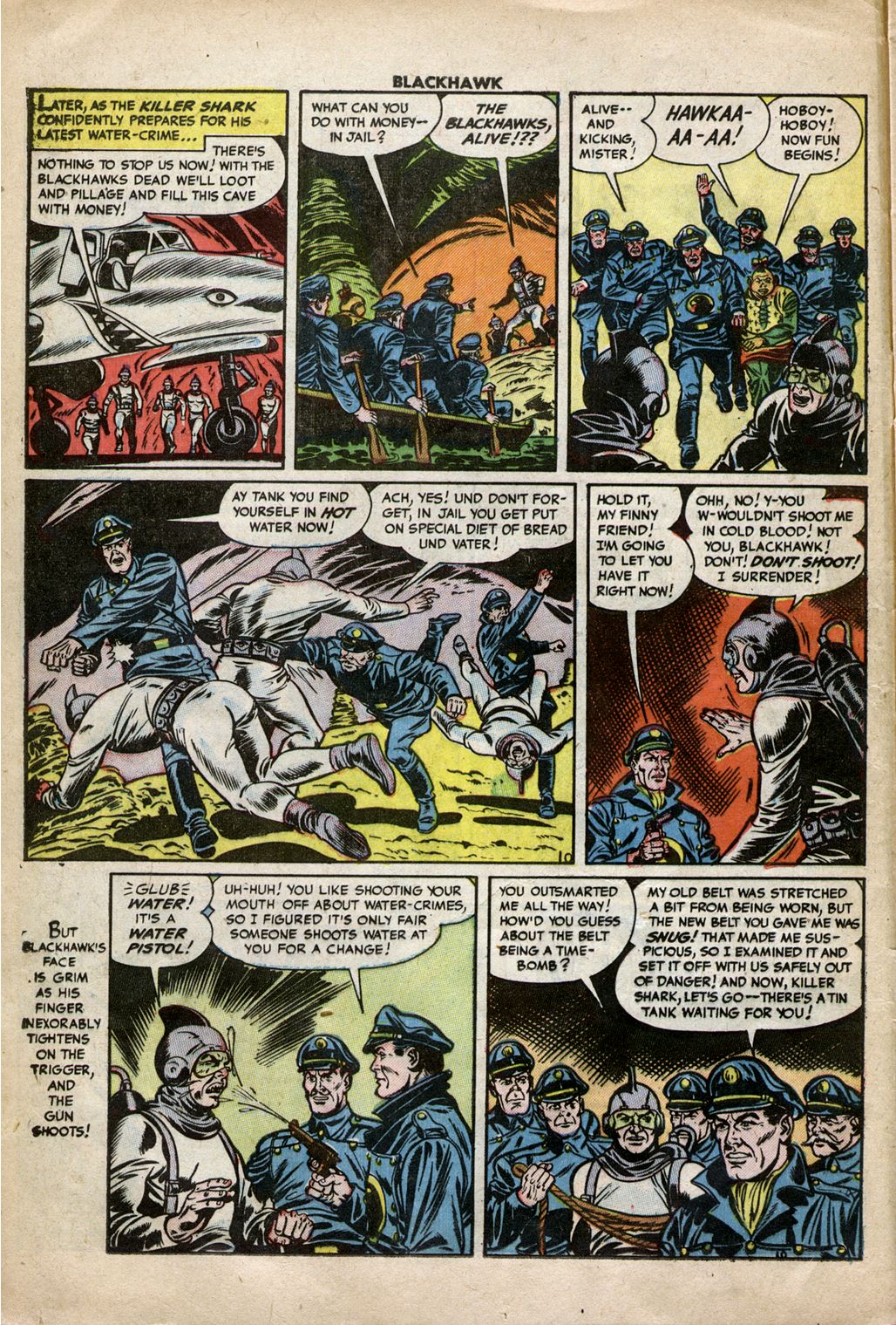 Read online Blackhawk (1957) comic -  Issue #70 - 12