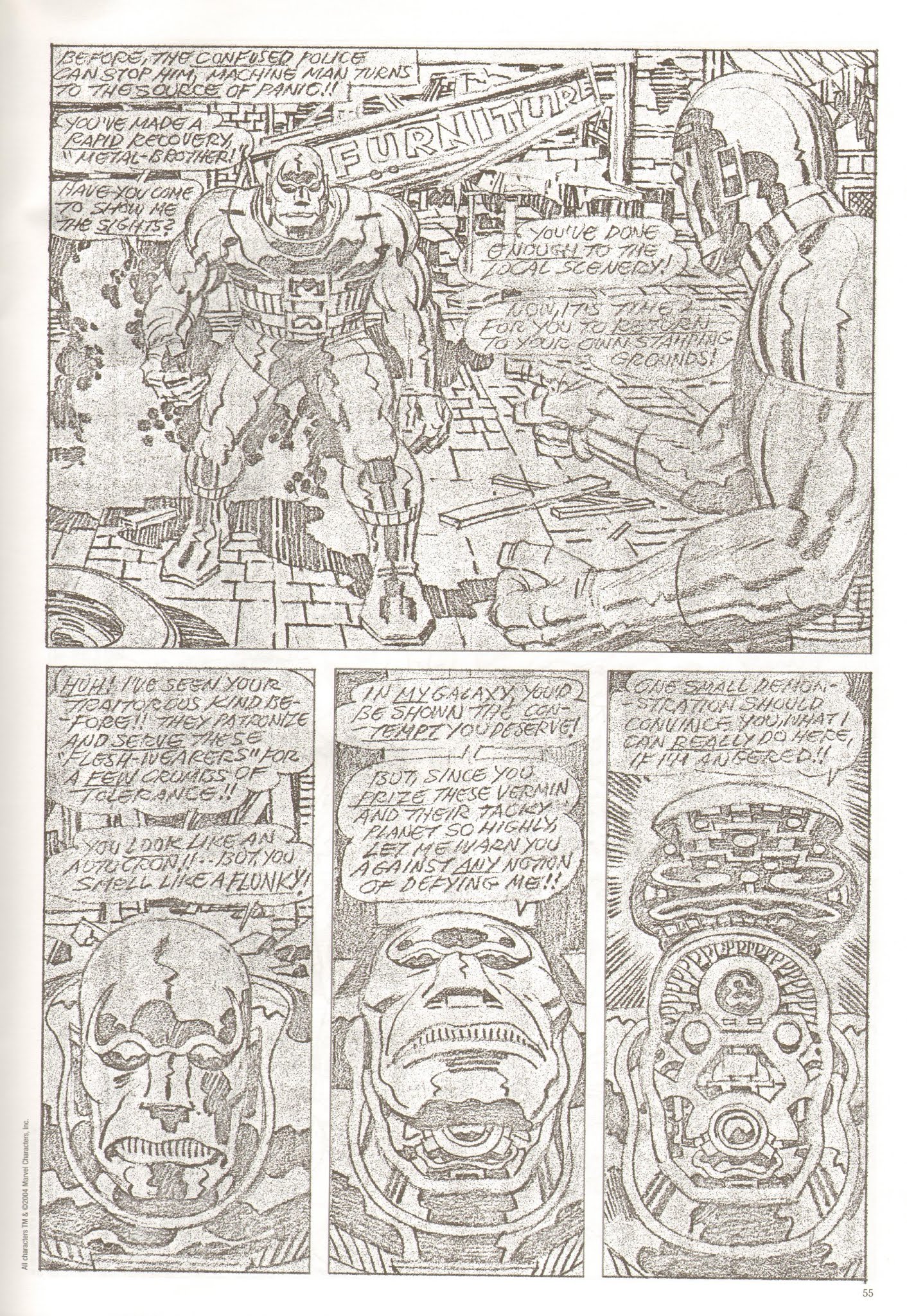 Read online The Jack Kirby Collector comic -  Issue #41 - 51