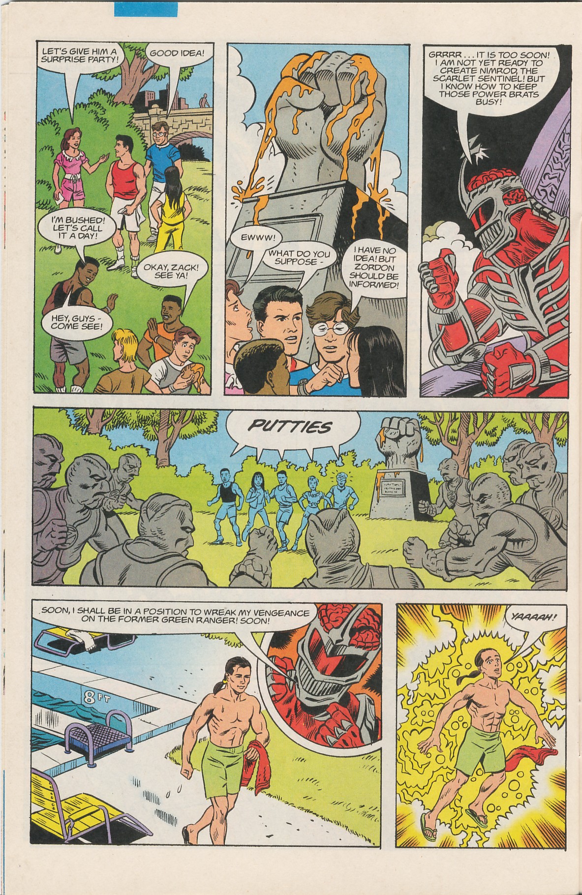 Read online Mighty Morphin Power Rangers Saga comic -  Issue #3 - 24