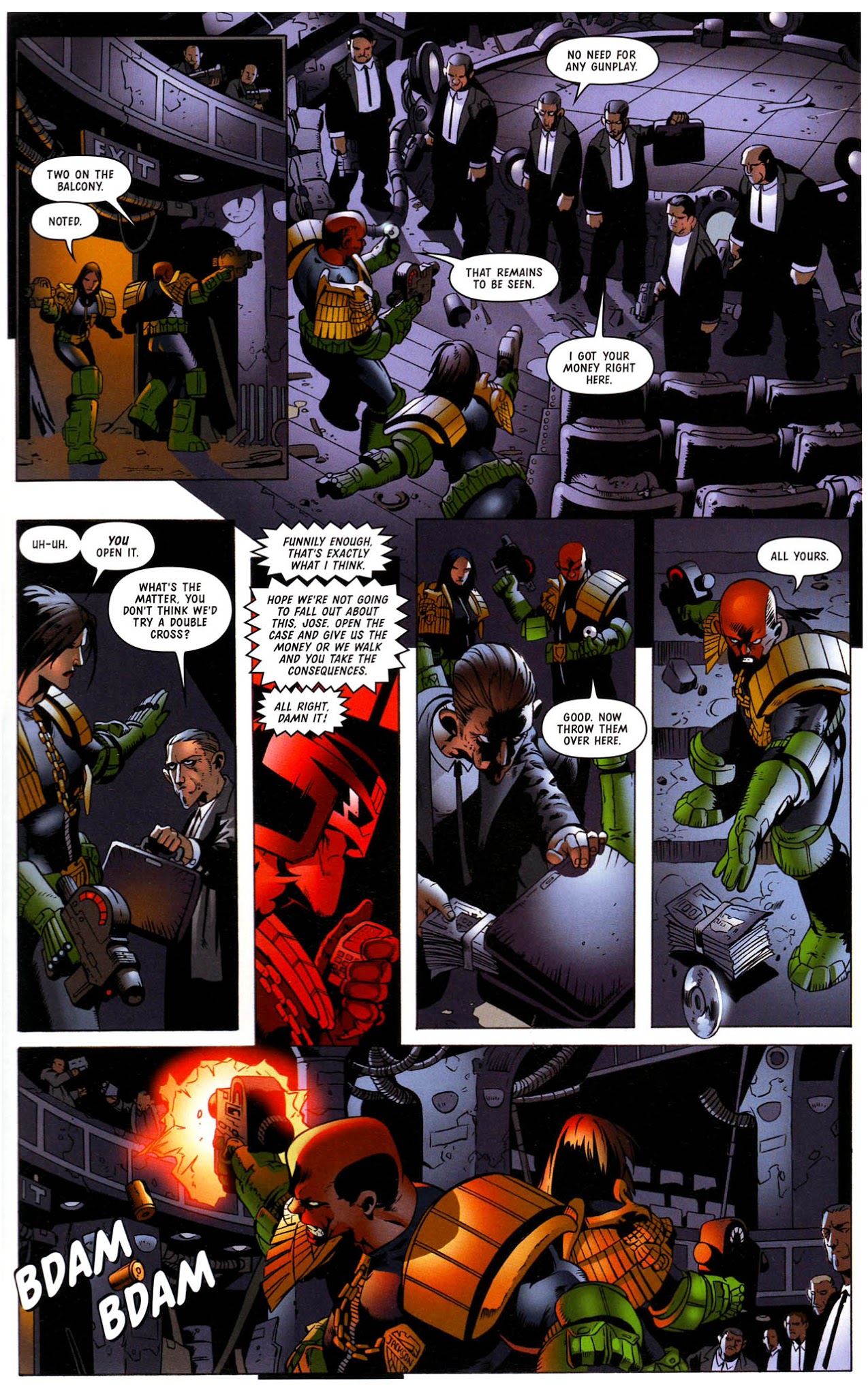 Read online Judge Dredd Megazine (vol. 4) comic -  Issue #8 - 11