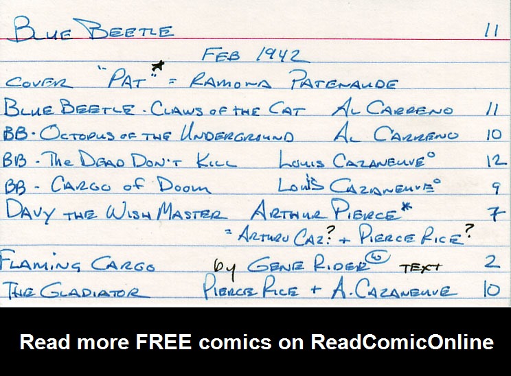 Read online The Blue Beetle comic -  Issue #11 - 69