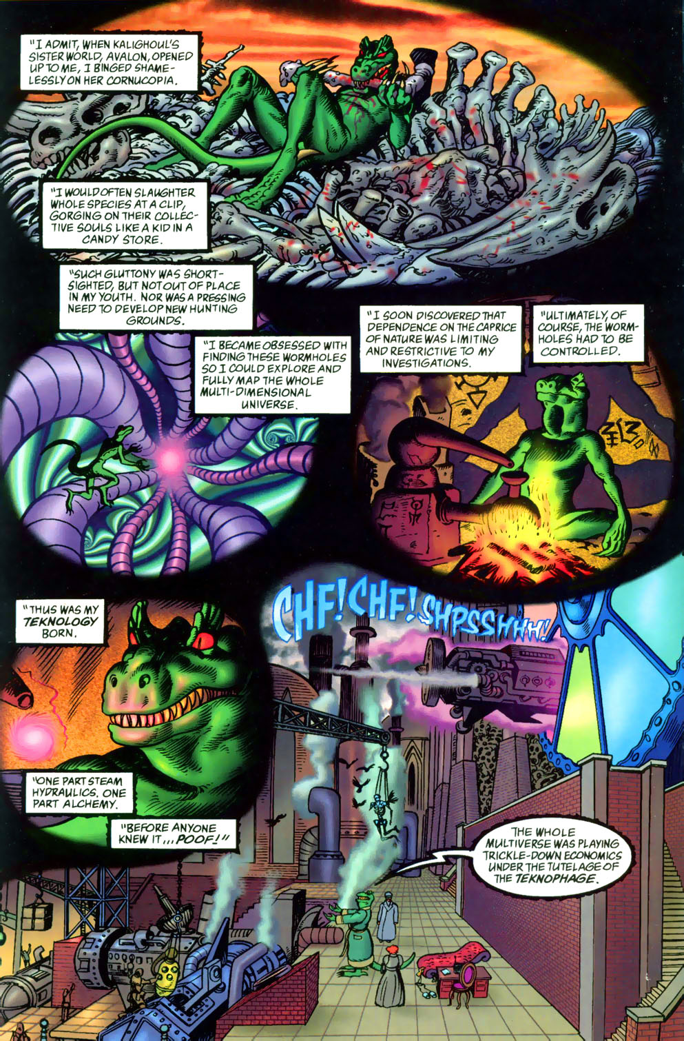 Read online Neil Gaiman's Teknophage comic -  Issue #5 - 13