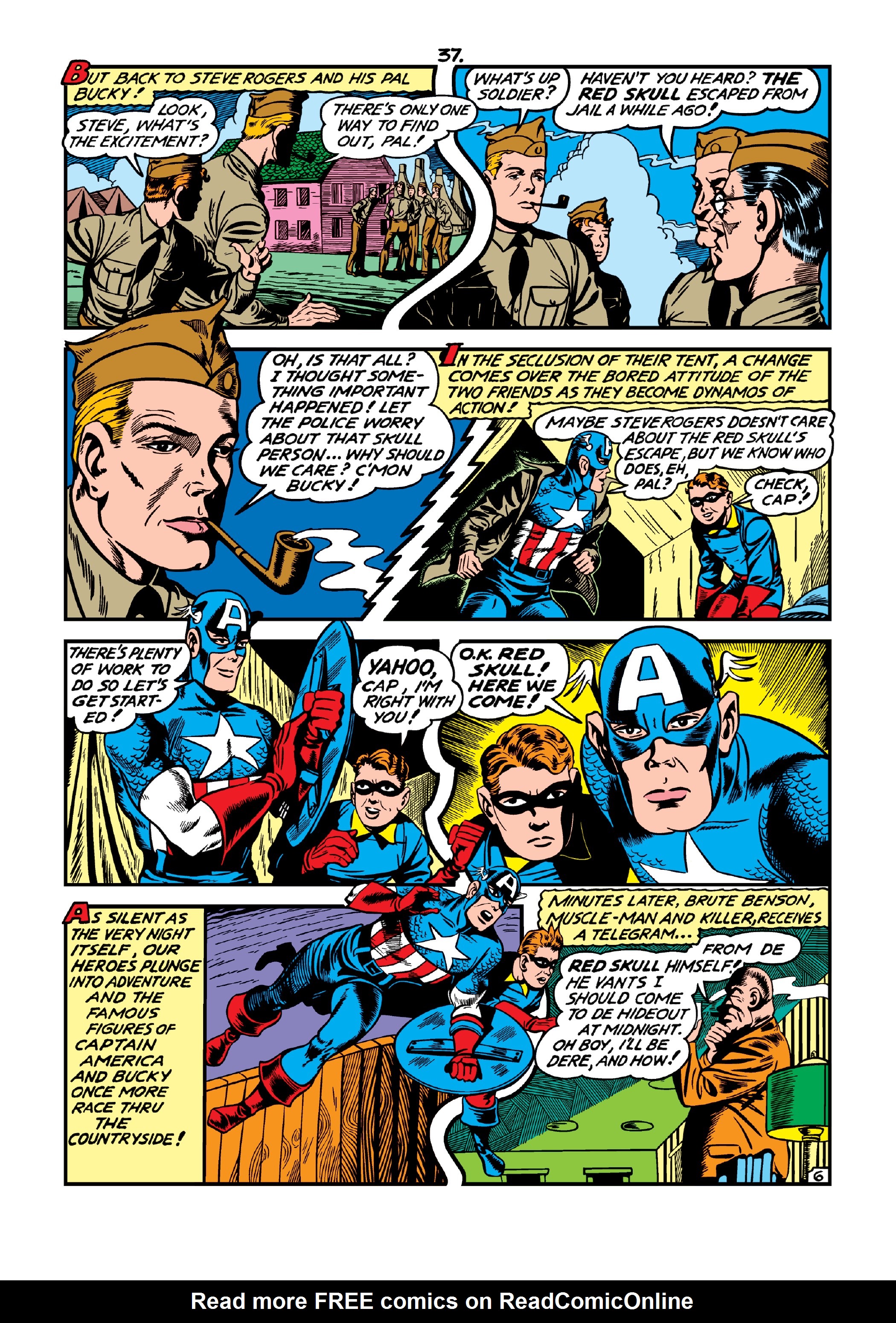 Read online Marvel Masterworks: Golden Age Captain America comic -  Issue # TPB 4 (Part 3) - 44