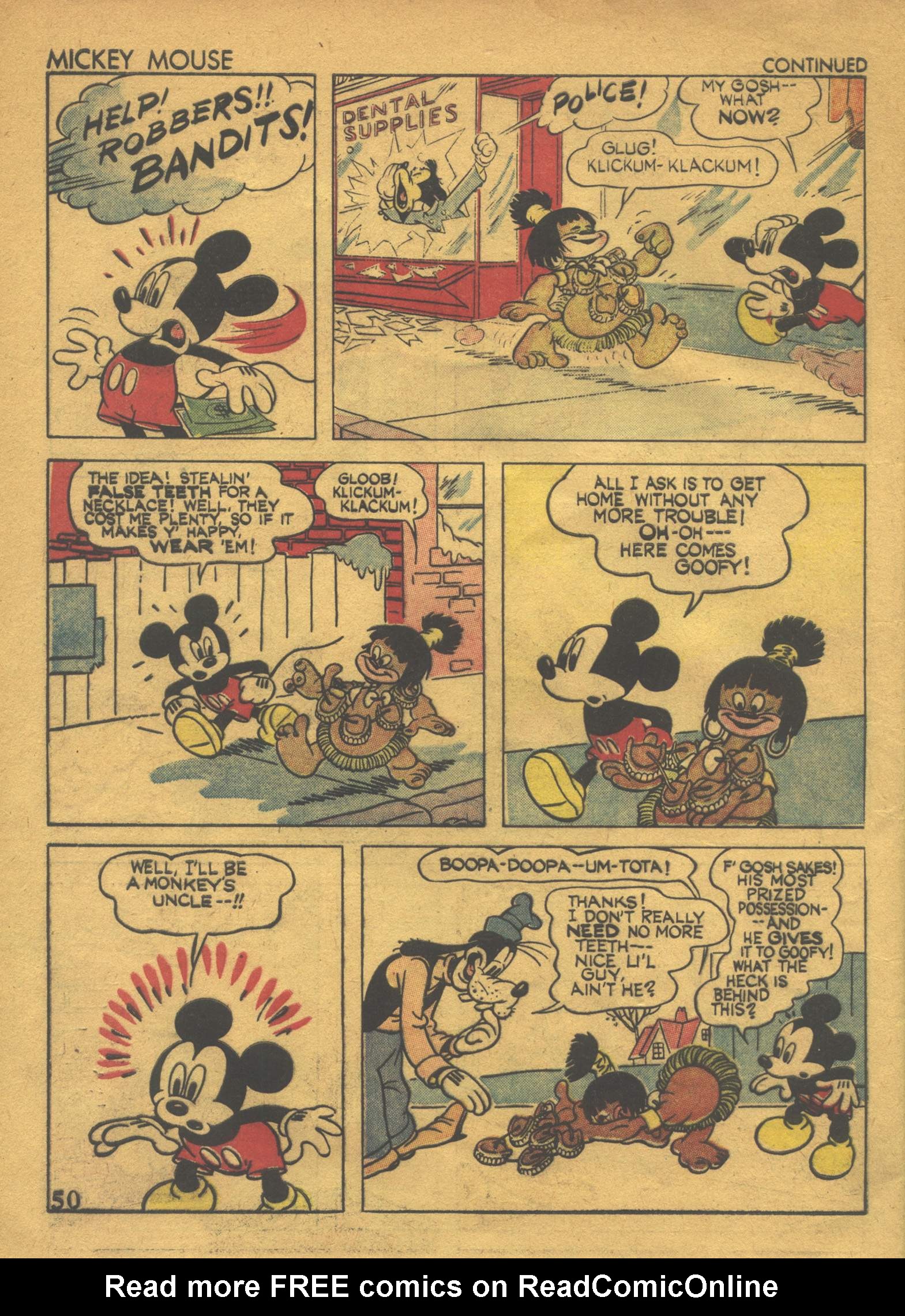 Read online Walt Disney's Comics and Stories comic -  Issue #22 - 52