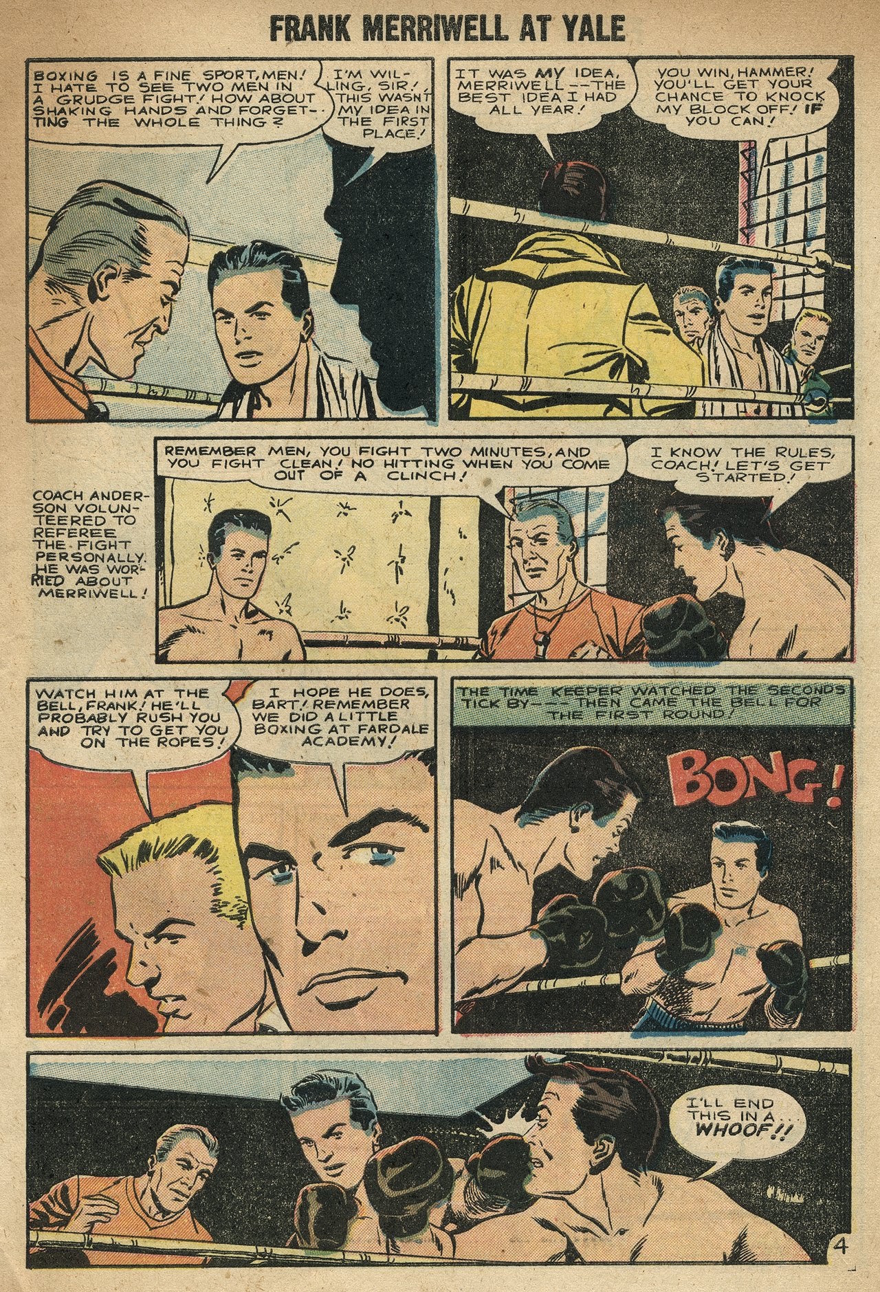 Read online Frank Merriwell At Yale comic -  Issue #3 - 7