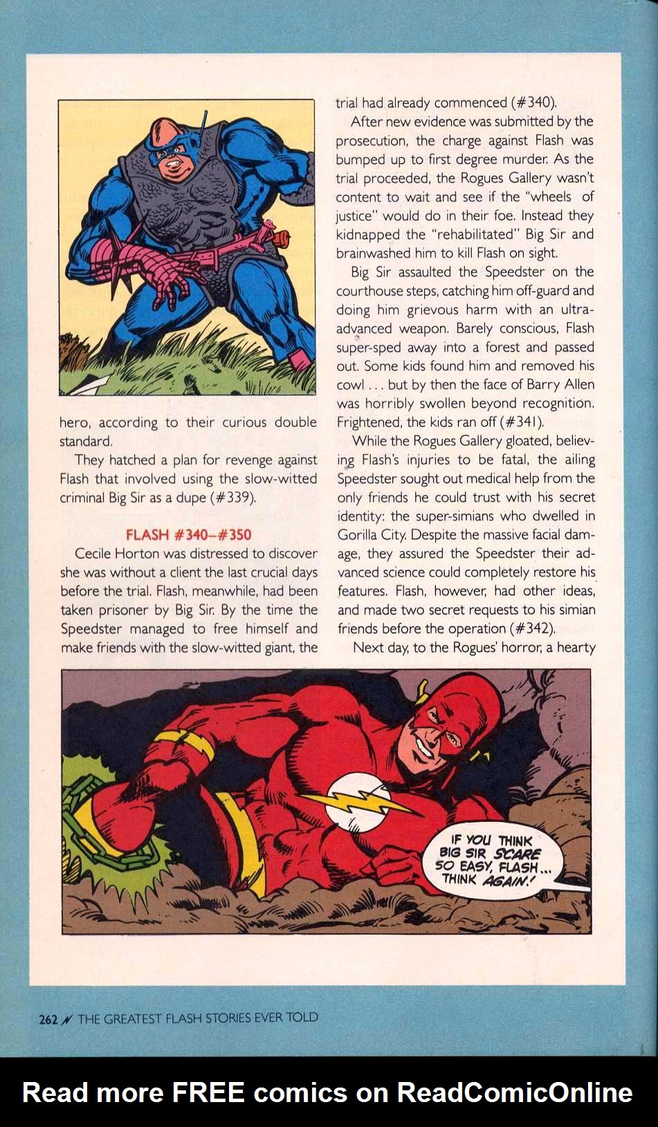 Read online The Greatest Flash Stories Ever Told comic -  Issue # TPB - 264