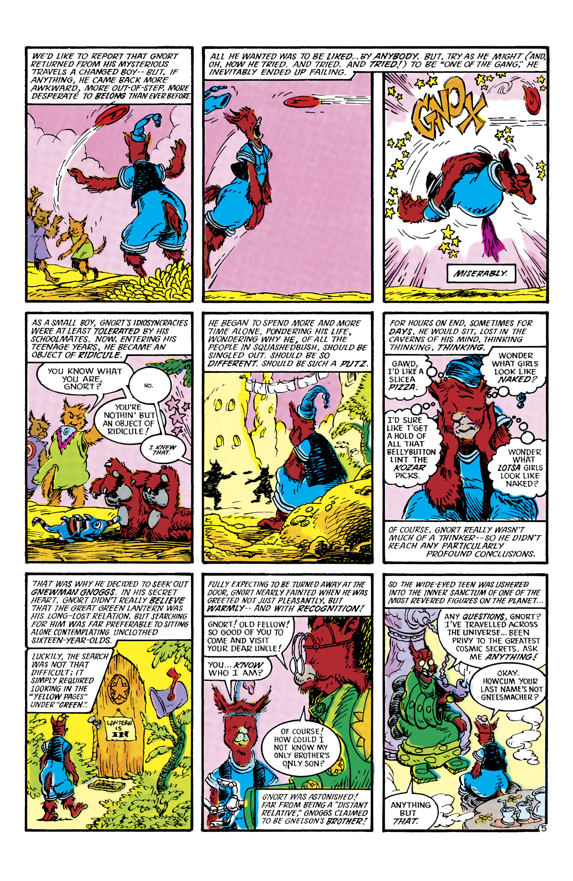 Read online Secret Origins (1986) comic -  Issue #34 - 36