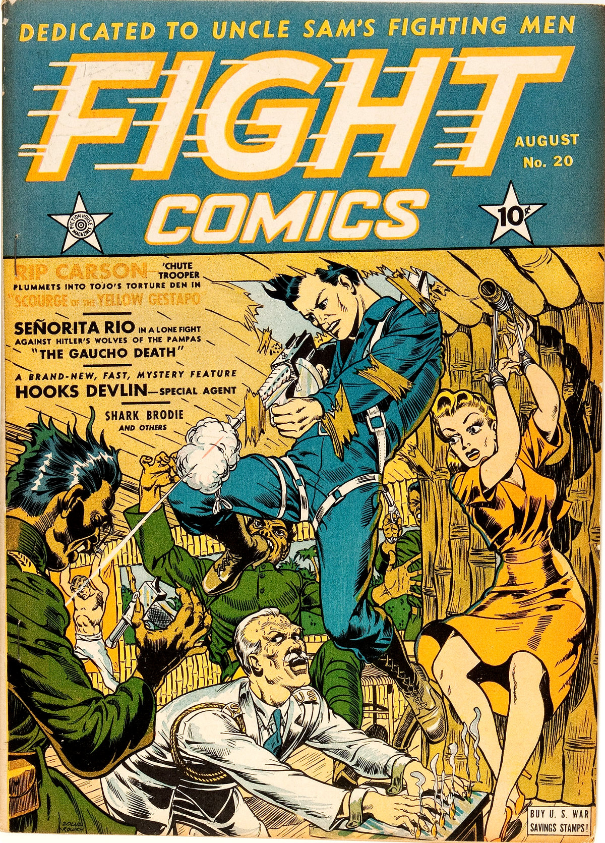 Read online Fight Comics comic -  Issue #20 - 1