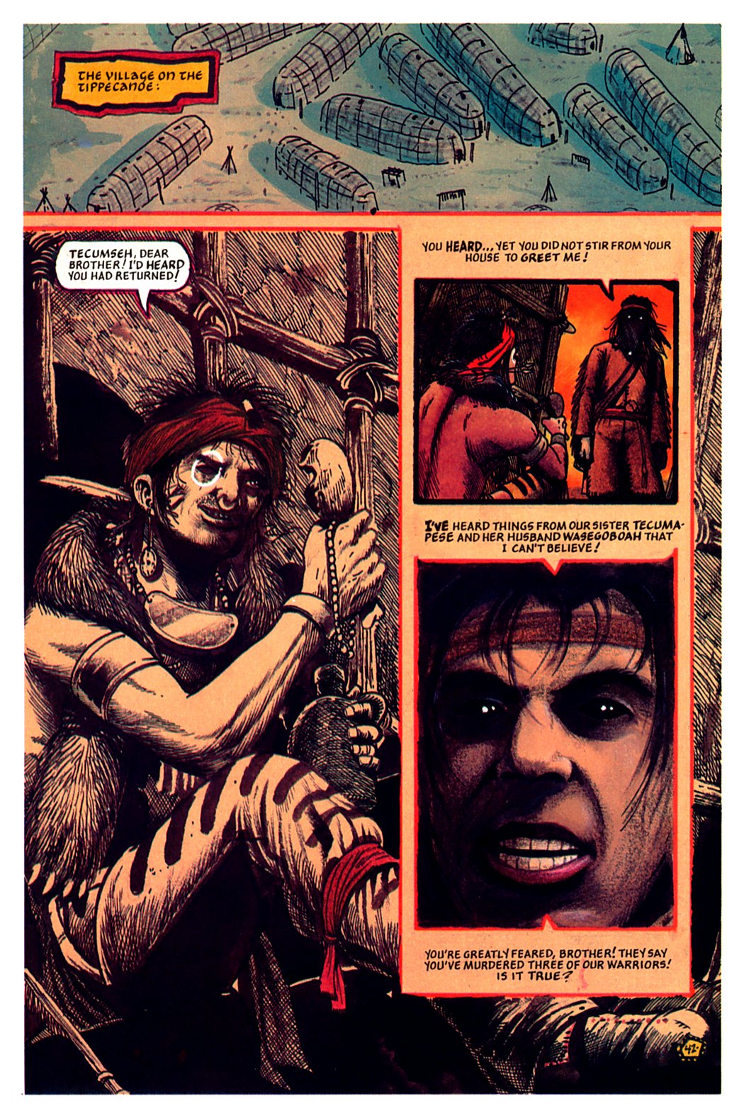 Read online Allen W. Eckert's Tecumseh! comic -  Issue # Full - 46