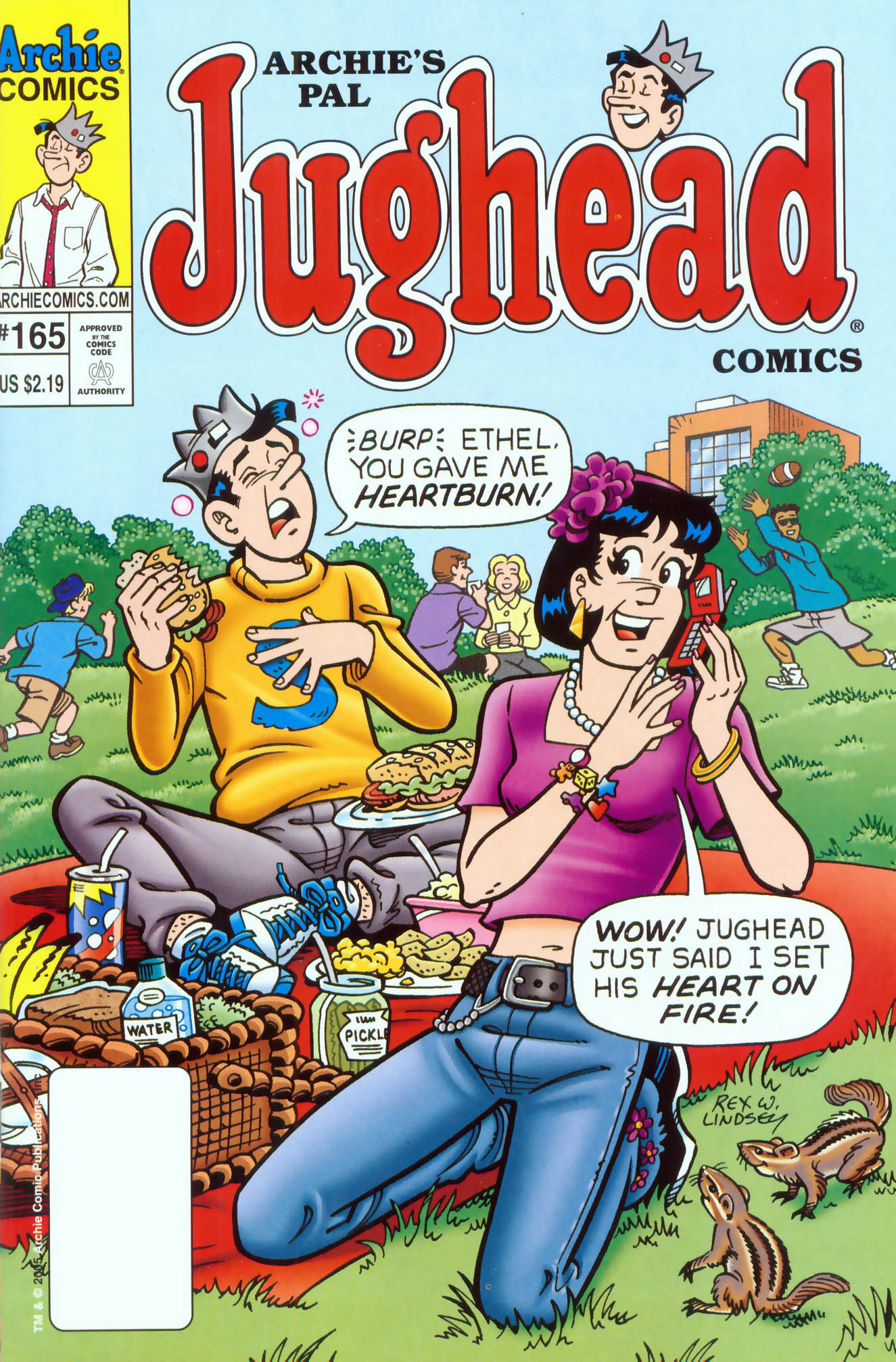 Read online Archie's Pal Jughead Comics comic -  Issue #165 - 1