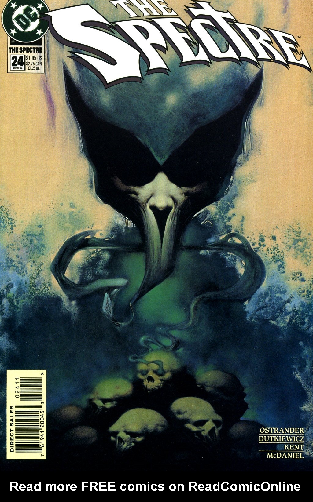 Read online The Spectre (1992) comic -  Issue #24 - 1